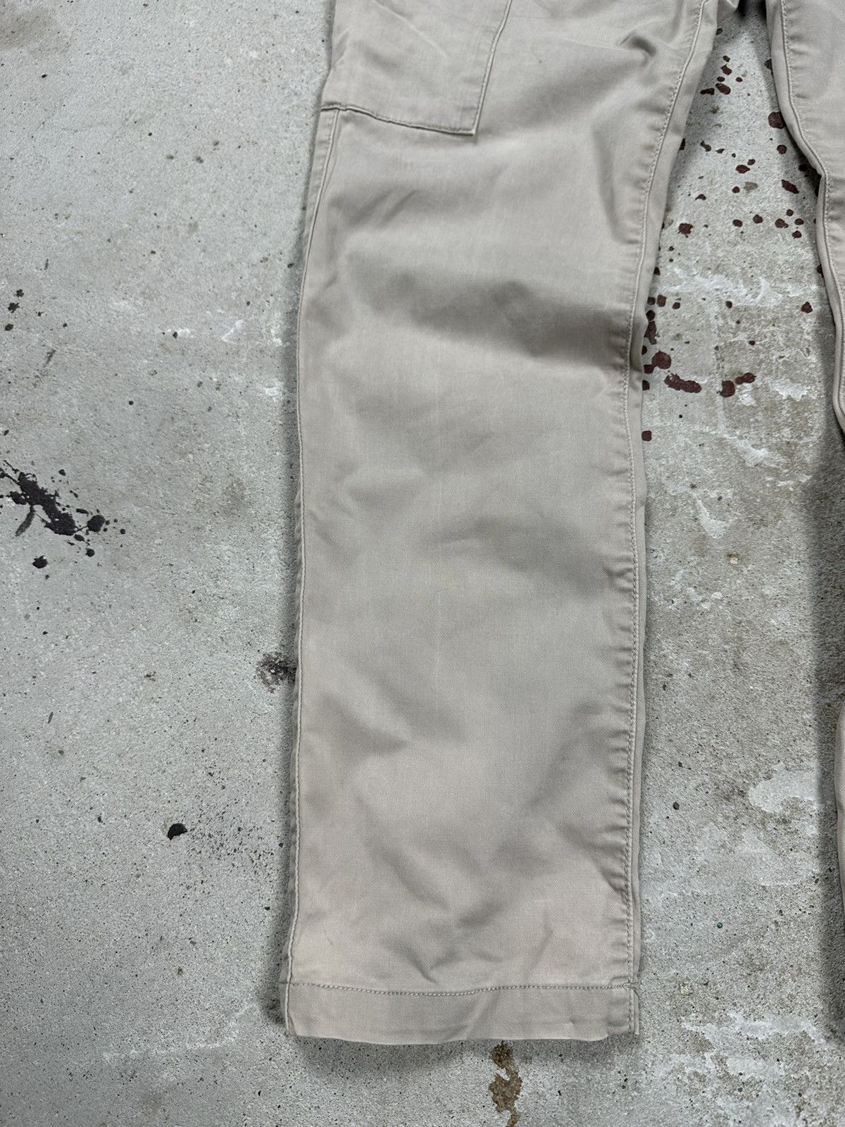 Massimo Osti × Stone Island Stone Island Beige Cargo Pants Type SK Size US 32 / EU 48 - 4 Thumbnail