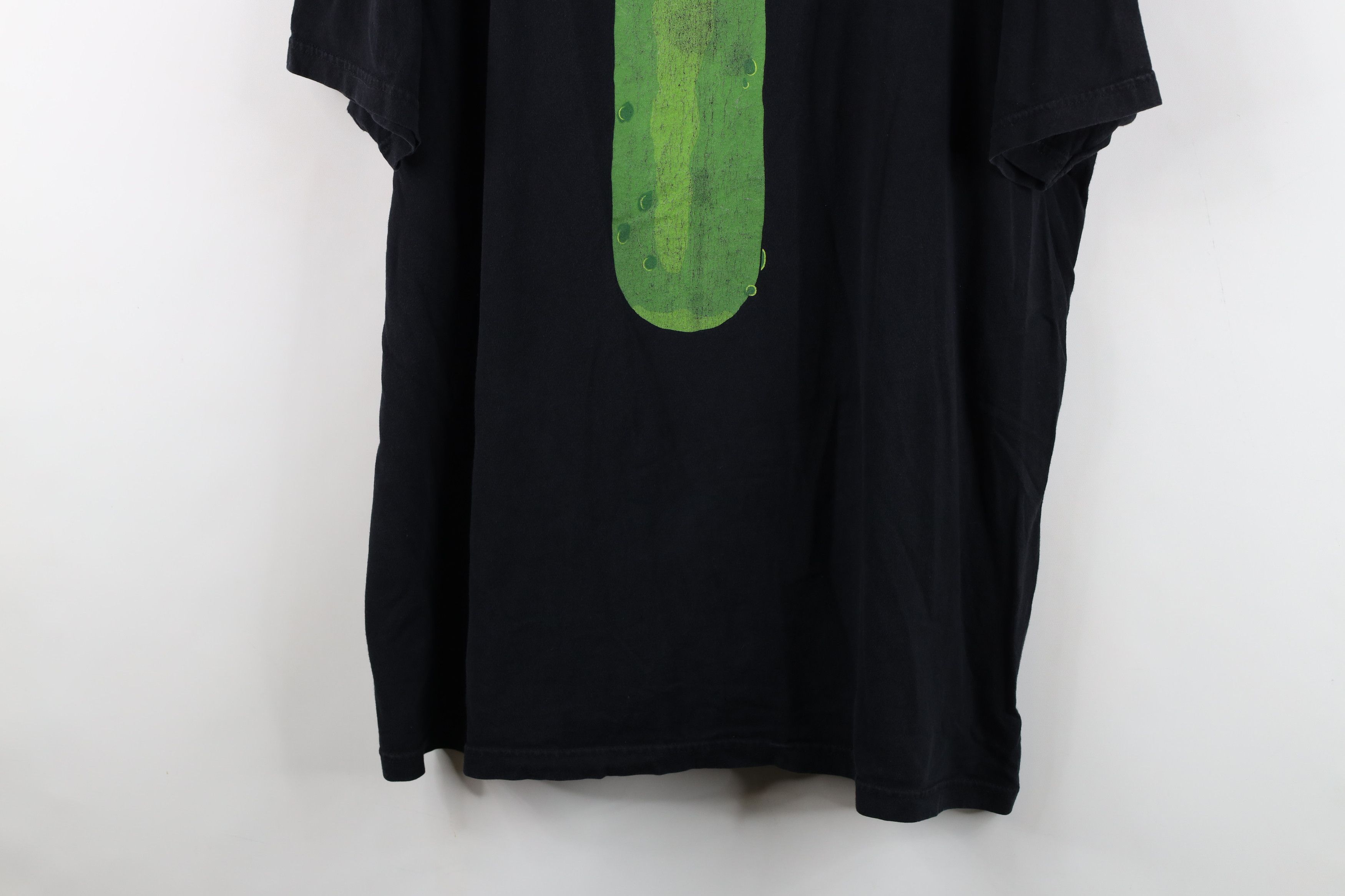 Vintage Vintage Y2K Rick and Morty Pickle Short Sleeve T-Shirt Black Size US XXL / EU 58 / 5 - 3 Thumbnail