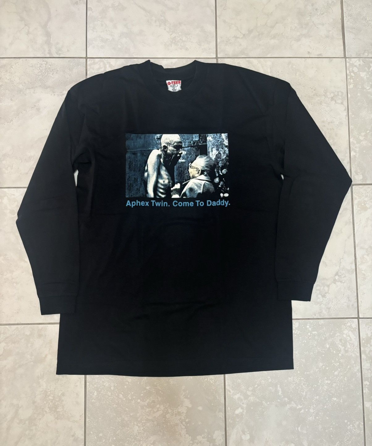 新品Aphex Twin Come To Daddy ロンTシャツ 長袖 バンド Aphex Twin Come To Daddy Shirt | Grailed