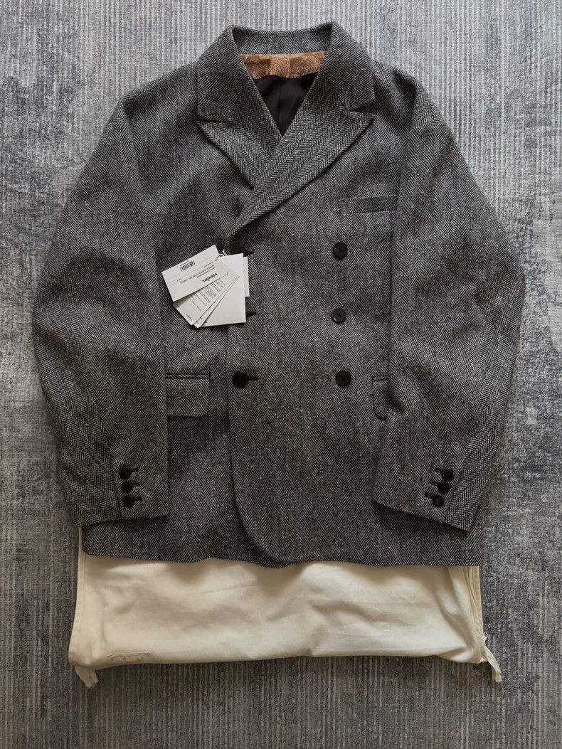 Visvim VISVIM 24AW REGIS DB BLAZER (DONEGAL TWEED) double-breasted Size US S / EU 44-46 / 1 - 1 Thumbnail