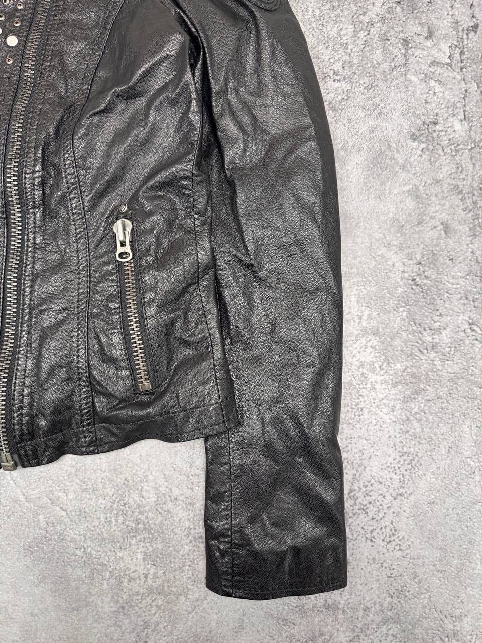 Other Blue Monkey Men Black Leather Jacket Size S Size US S / EU 44-46 / 1 - 2 Thumbnail