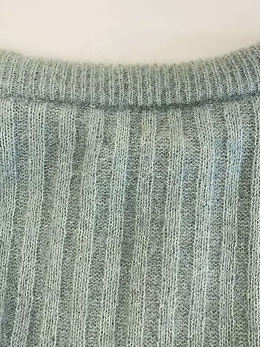 Acne Studios Diagonal Ribbed Wool Knit Sweater Size US XS / EU 42 / 0 - 5 Thumbnail