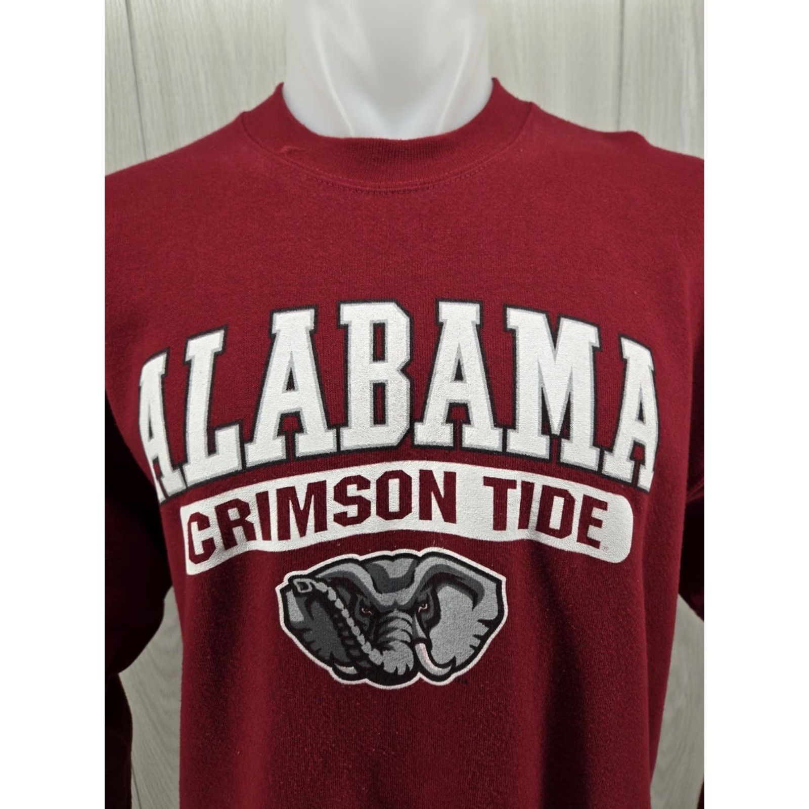 Vintage VINTAGE University of Alabama Men's Sweatshirt Crimson Tide Size L Size US L / EU 52-54 / 3 - 3 Thumbnail