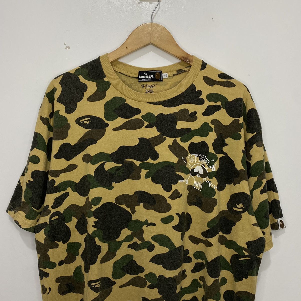 Bape × Stussy Bape x Stussy 30th Anniversary 1st Camo Tee Size US XL / EU 56 / 4 - 3 Thumbnail