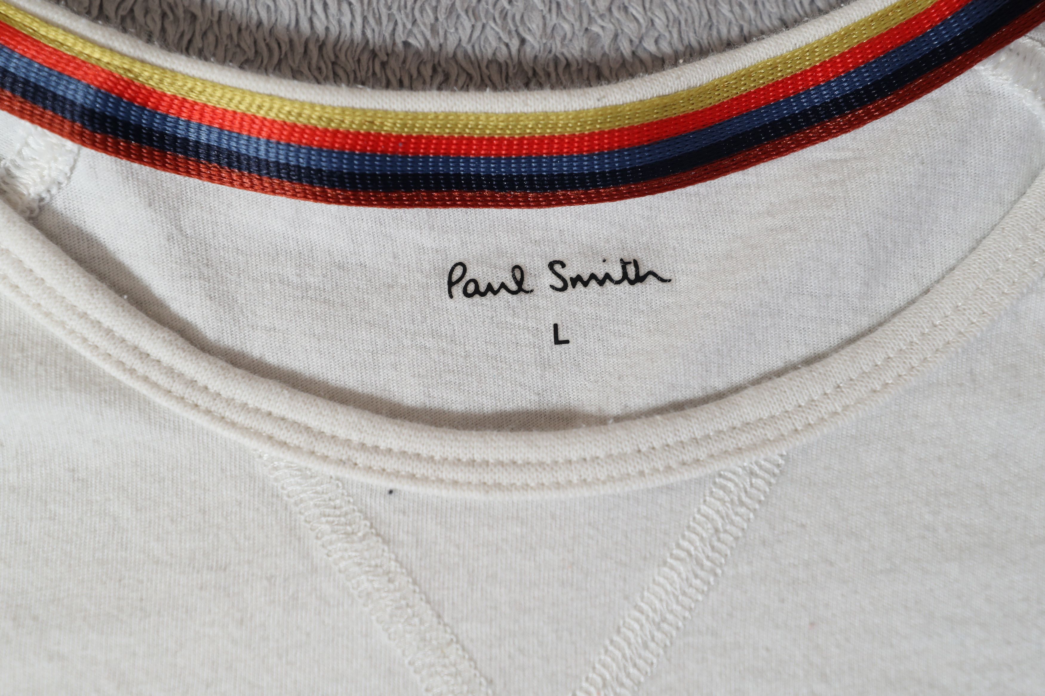 Paul Smith Paul Smith White Blank Long Sleeve (L) Size US L / EU 52-54 / 3 - 7 Thumbnail