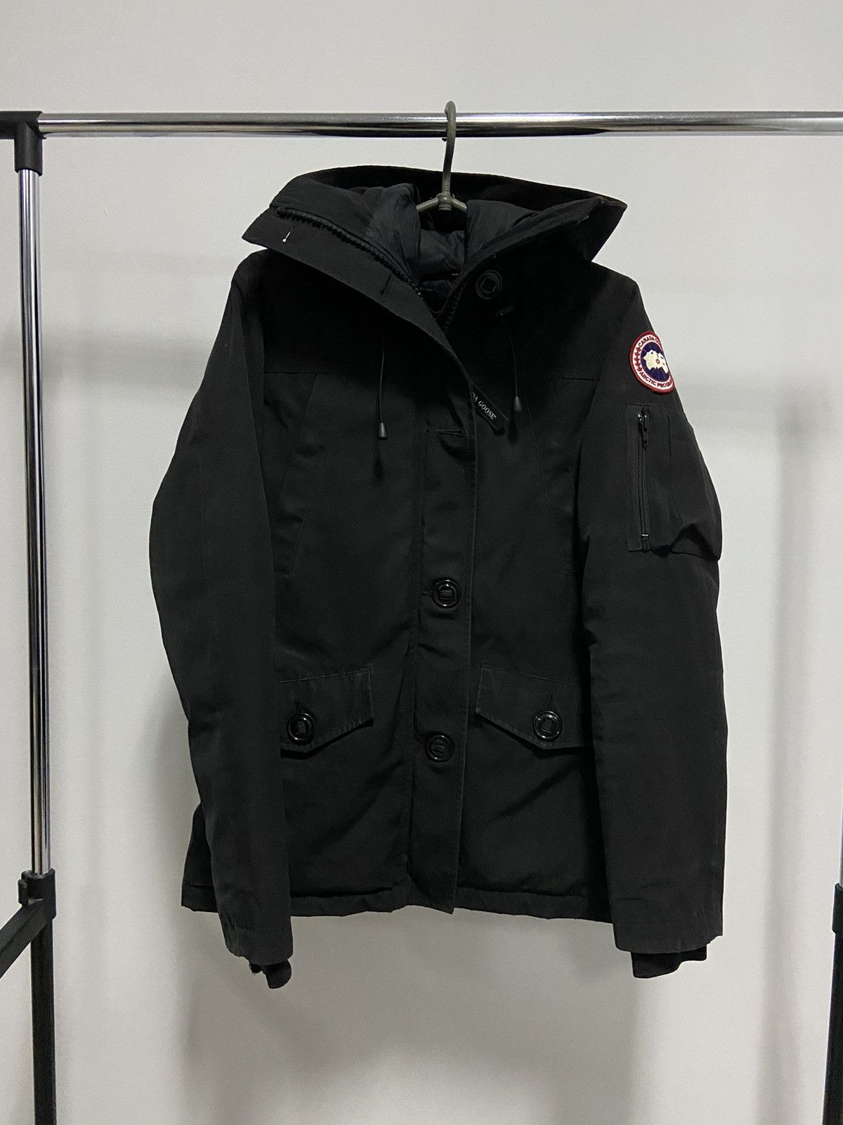 Canada Goose × Vintage Canada Goose Montebello Jacket Hood Vintage Puffer Size S / US 4 / IT 40 - 1 Thumbnail