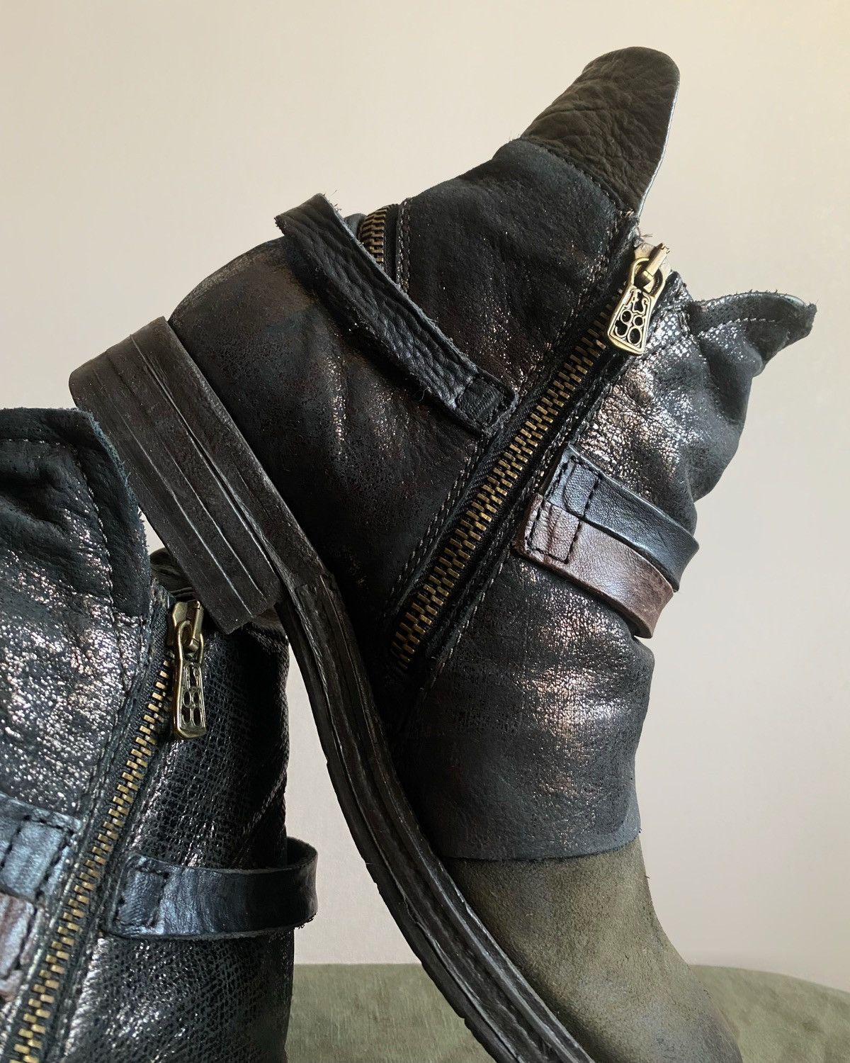 A.S.98 A.S.98 Tornado zip Avant Garde Cowboy Western western boots Size US 8 / IT 38 - 7 Thumbnail