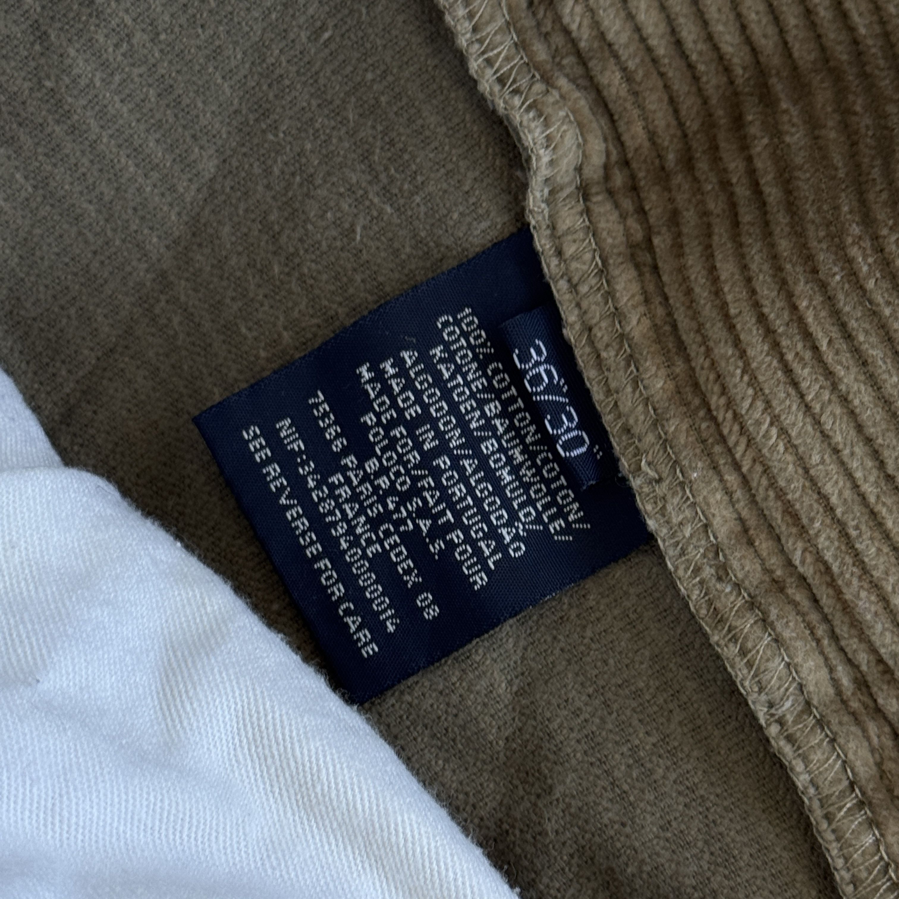 Polo Ralph Lauren Polo Ralph Lauren Keating Corduroy Pants Trousers 36x30 Size US 36 / EU 52 - 7 Thumbnail