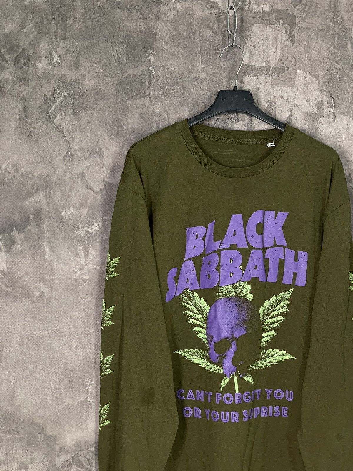 Band Tees × Black Sabbath × Vintage 00s Black Sabbath Mexican Graphic Print Tee Long sleeve Size US XXL / EU 58 / 5 - 3 Thumbnail