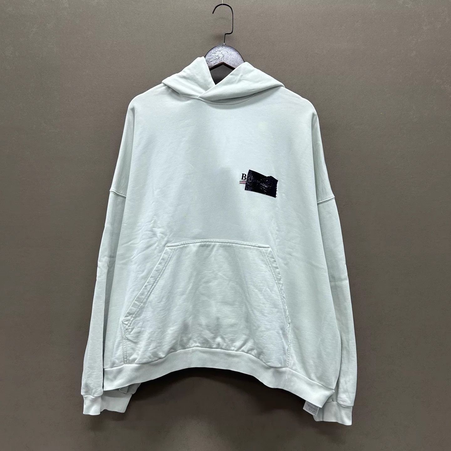 Balenciaga Balenciaga Tape Coke Wave White Hoodie 98 New 1 Size S / US 4 / IT 40 - 1 Thumbnail