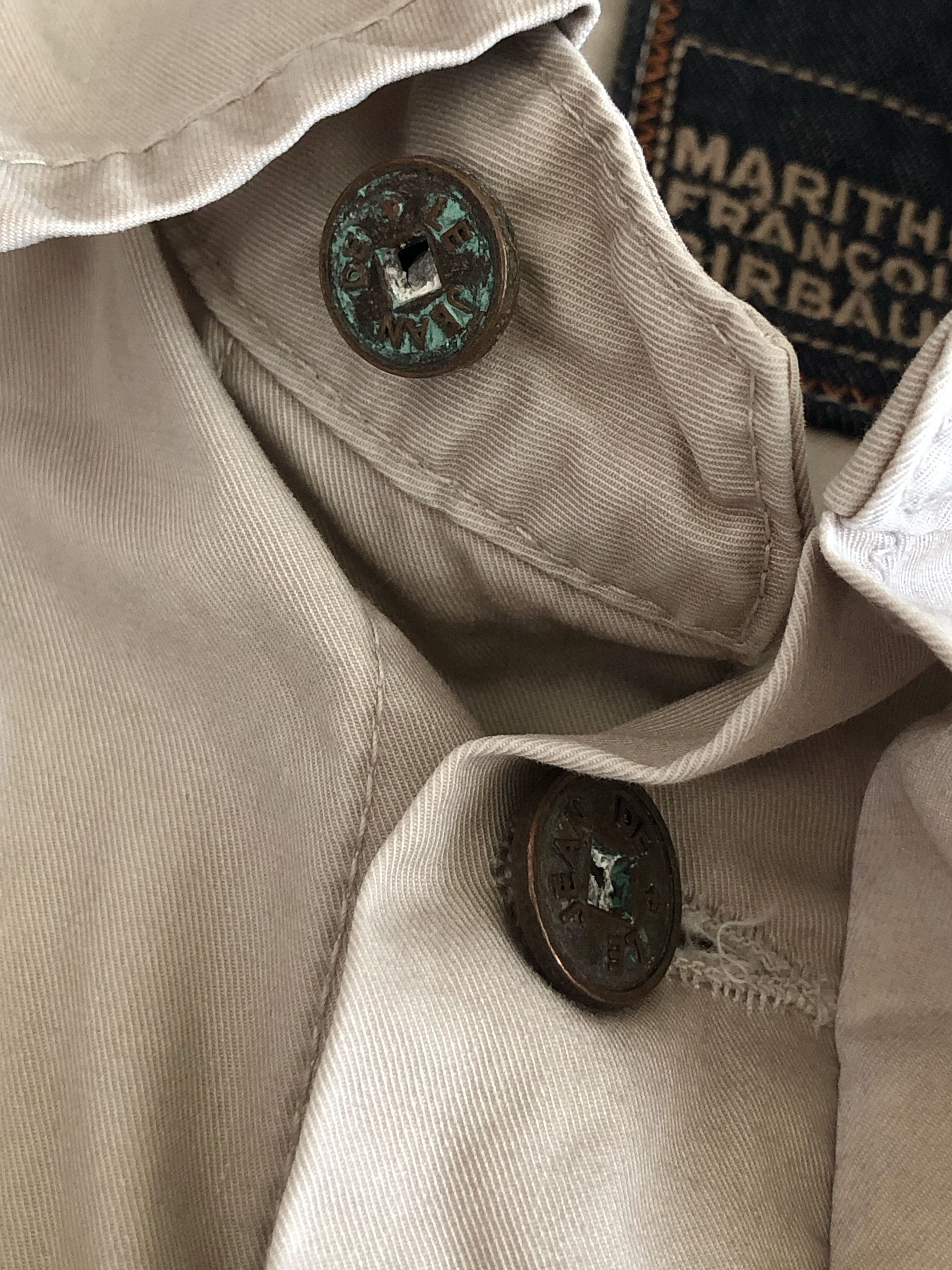 Marithe + Francois Girbaud RARE🔥MFG UTILITY MILITARY FIELD TACTICAL 5 POCKETS JACKET Size US M / EU 48-50 / 2 - 9 Thumbnail