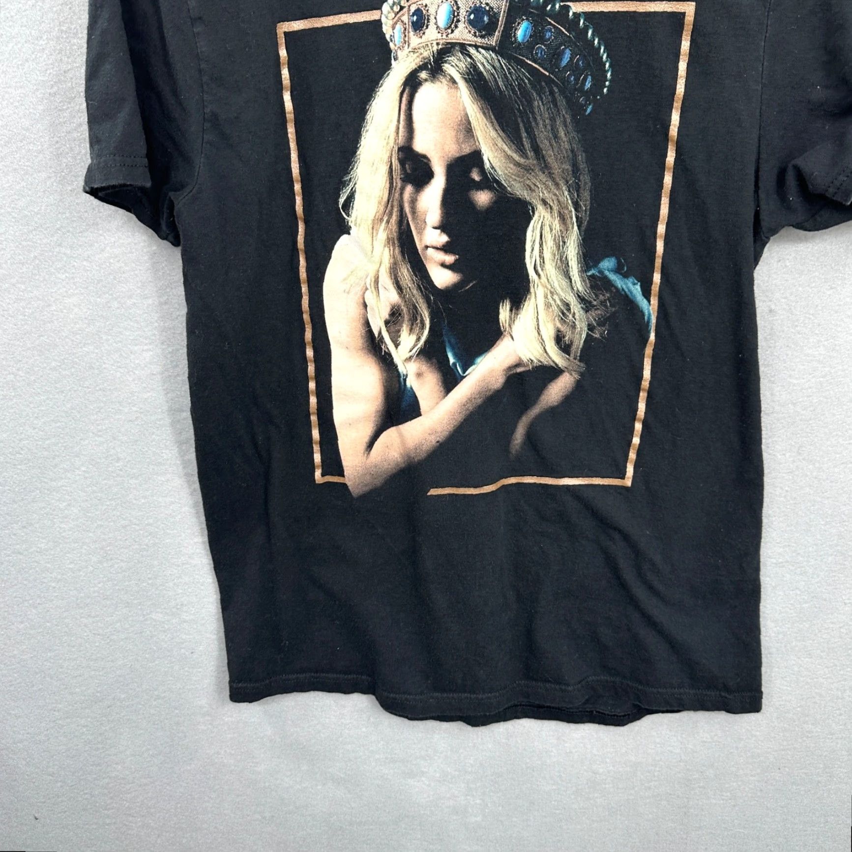 Vintage VINTAGE Elllie Goulding Delirium World Tour T-Shirt Mens Small Black Short Sleeve Concert Size US S / EU 44-46 / 1 - 5 Thumbnail