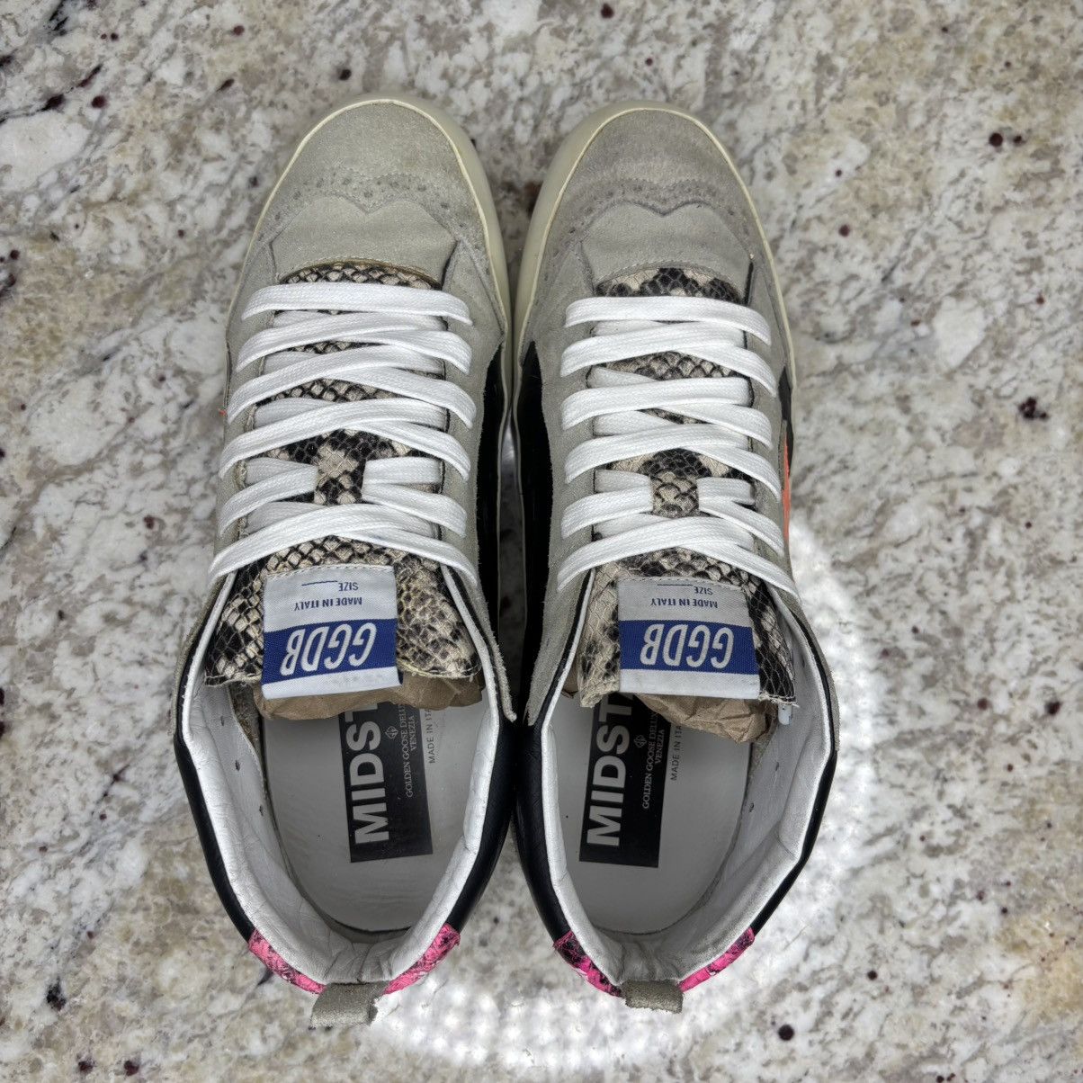 Golden Goose Size 41 Golden Goose Mid Star Multicolor Python CLEAN No Box Size US 11 / IT 41 - 13 Thumbnail