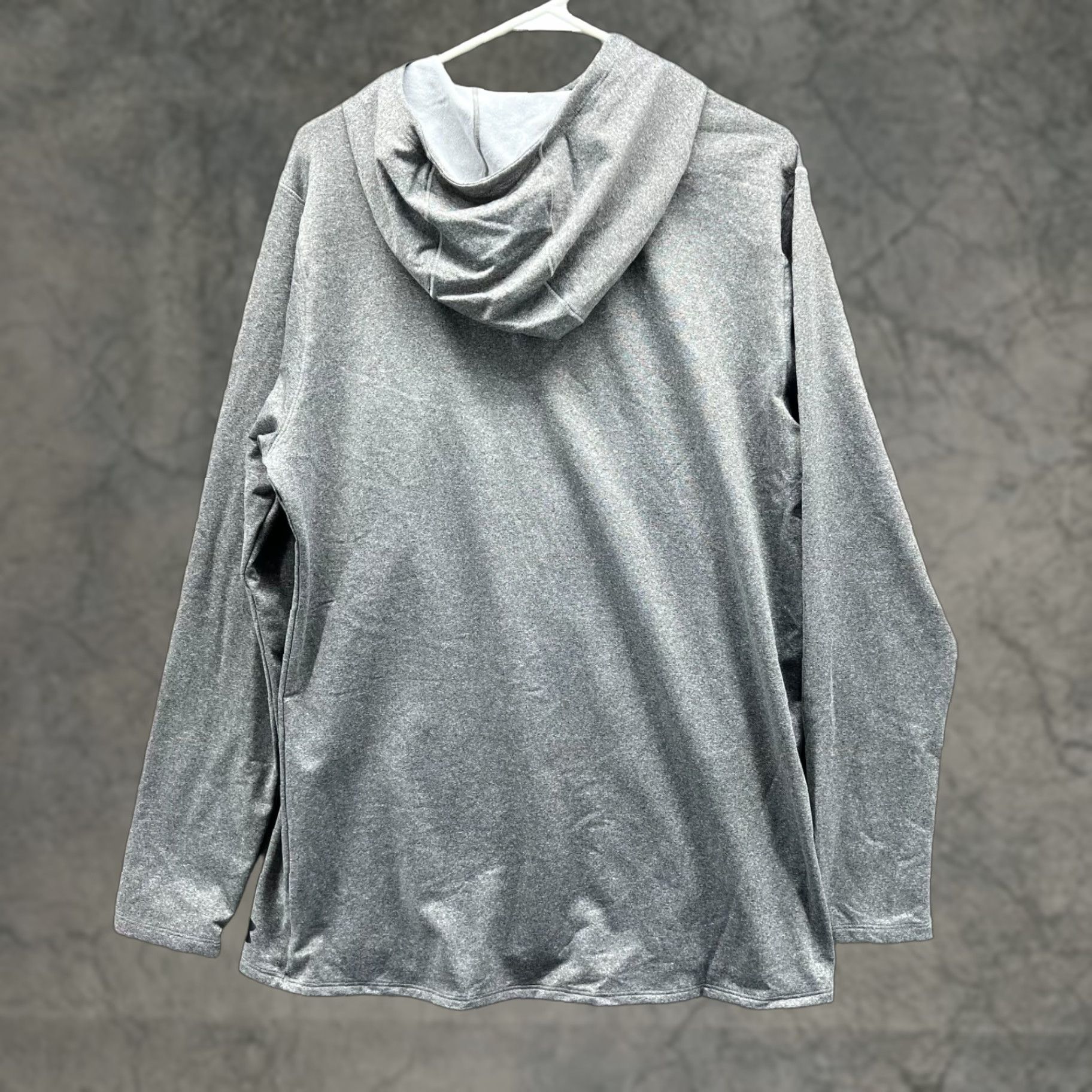 Under Armour Under Armour Sweater Hoodie Pullover Gray XL Men Regular Fit Fleece Hooded Cowl Size US XL / EU 56 / 4 - 1 Thumbnail