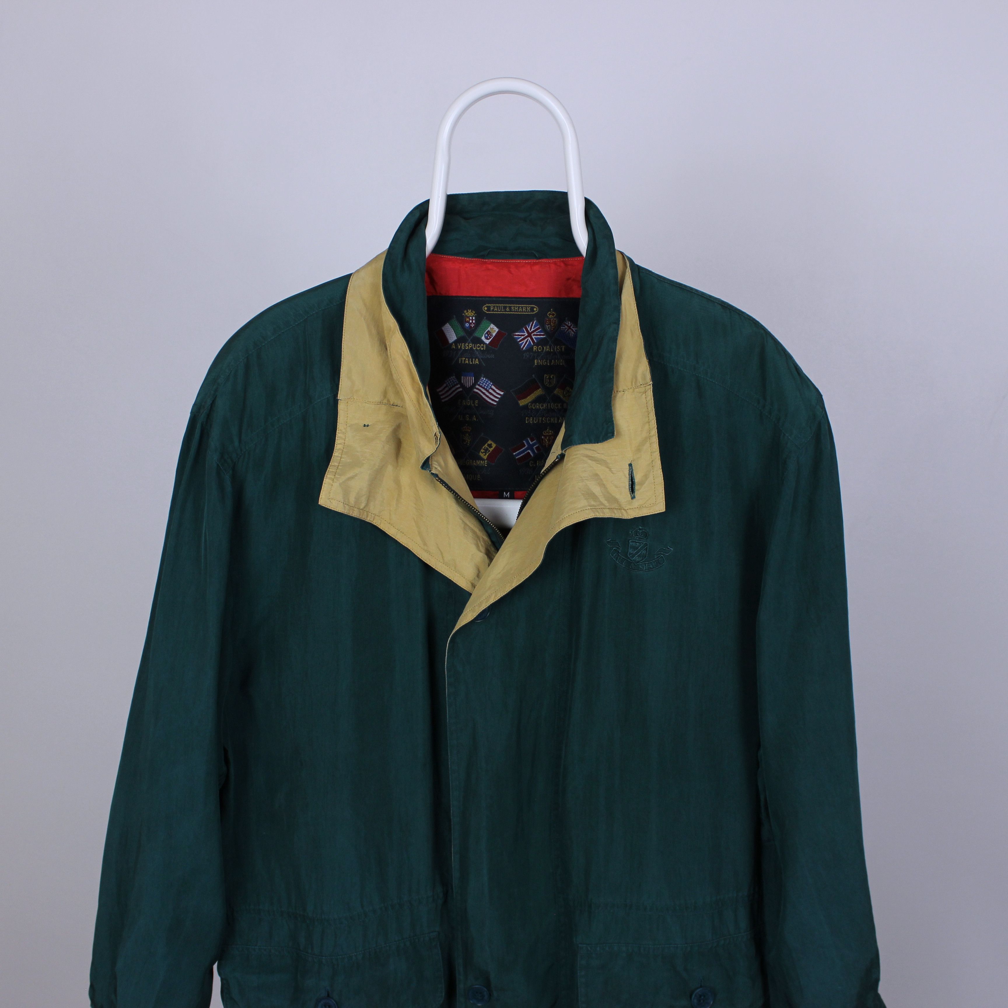 Paul & Shark Paul Shark silk jacket men green vintage L XL Size US M / EU 48-50 / 2 - 9 Thumbnail