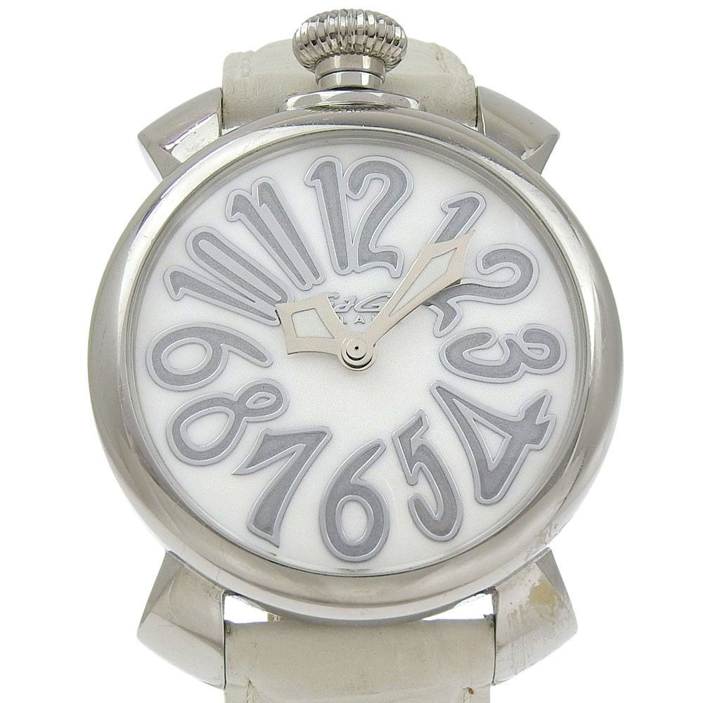 Other Other Gaga Milano Manuale Stainless Steel Quartz Metal Quartz 5020.8 DUTY FREE for USA Size ONE SIZE - 1 Thumbnail