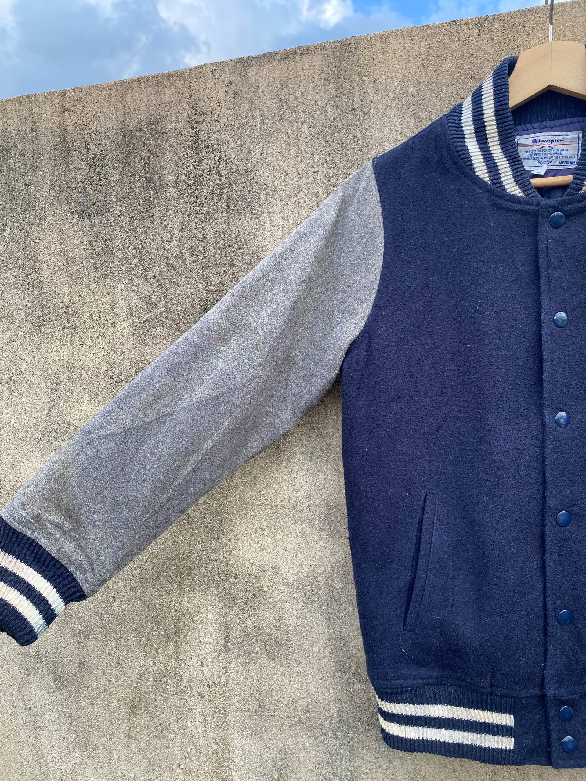 Champion Vintage 90s Champion Letter "N" Varsity Jacket Size US M / EU 48-50 / 2 - 7 Thumbnail