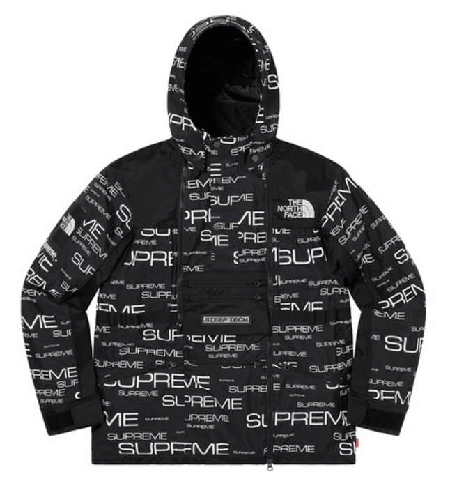 Supreme Supreme The North Face Steep Tech Apogee Jacket Black ...