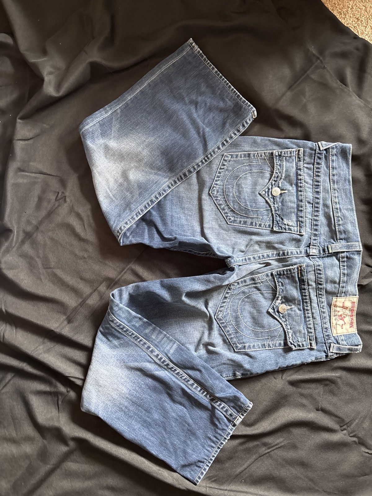 True Religion Vintage True Religion Straight Leg 36/36 Size US 36 / EU 52 - 1 Thumbnail