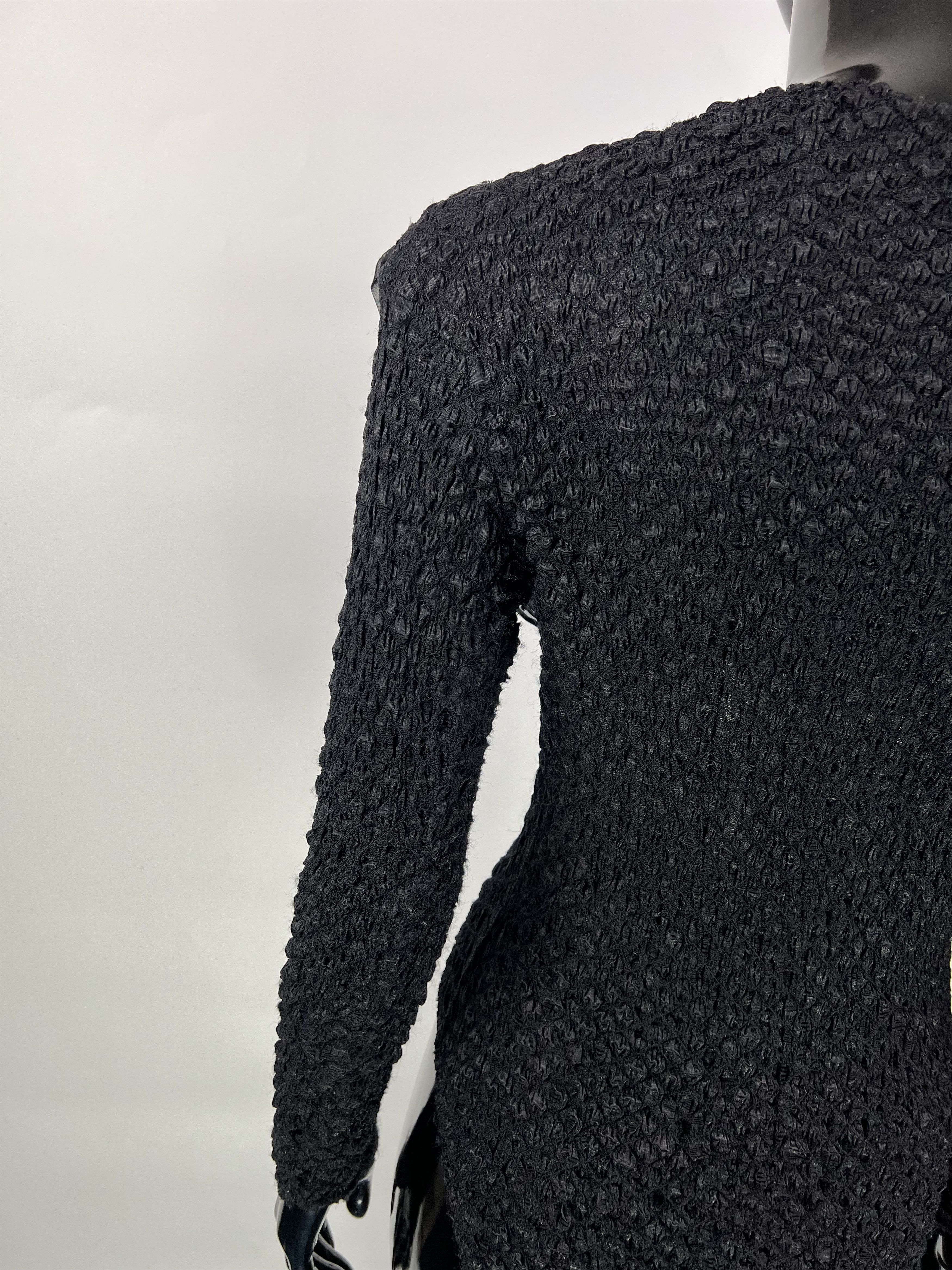 Designer × Vintage Rare Vintage Georges Barhel Black Bodysuit Size 1 XS/S Size S / US 4 / IT 40 - 7 Thumbnail