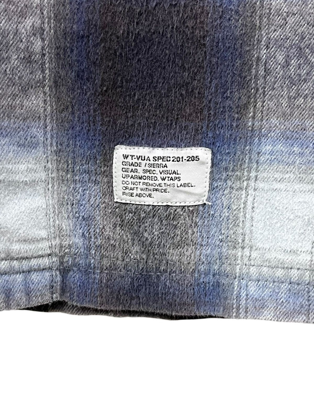 Neighborhood × Wtaps WTAPS Shadow Plaid Flannel Shirt Made Japan Archive Workwear Size US XS / EU 42 / 0 - 5 Thumbnail