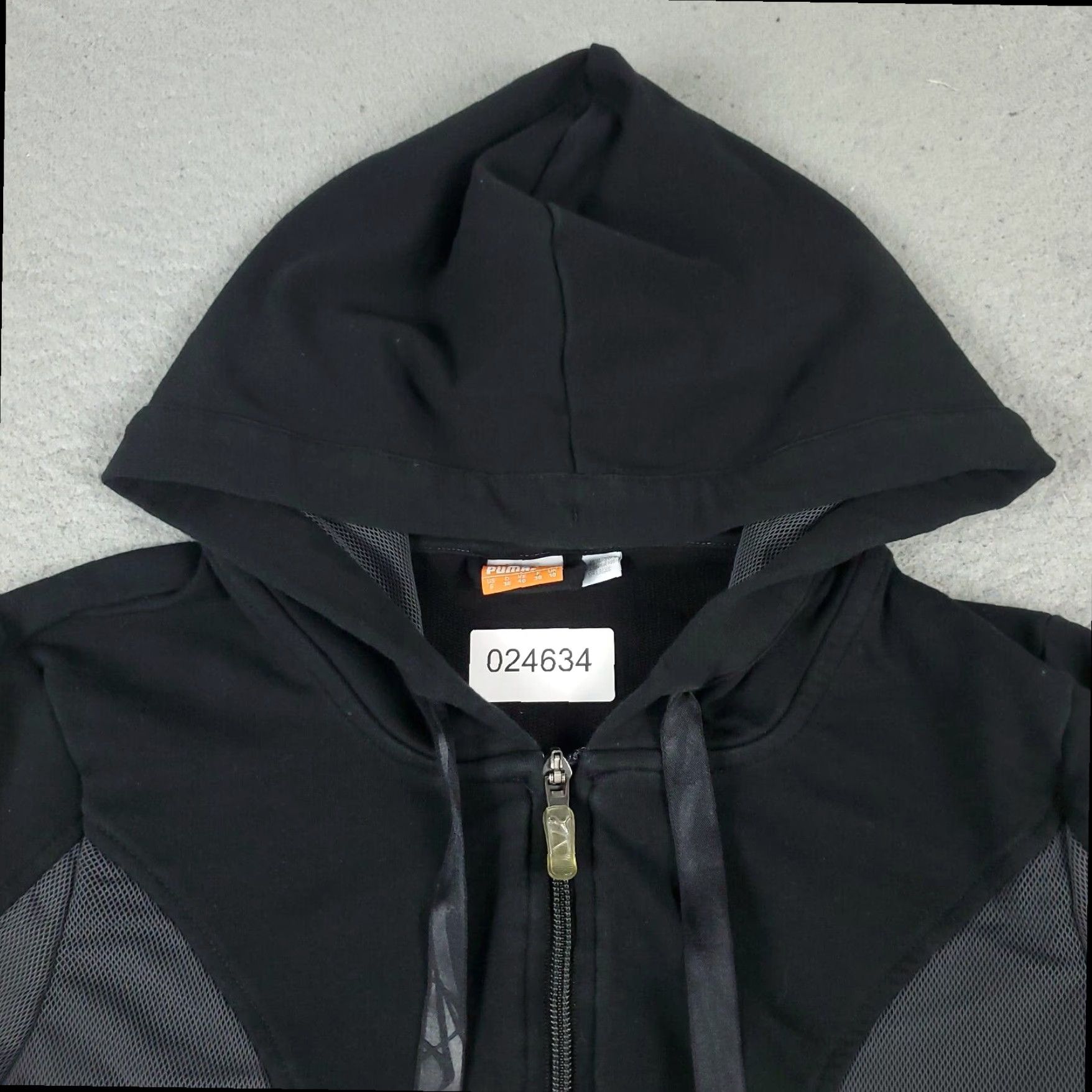 Puma Puma Full Zip Hoodie Sweater Womens Small Black Size S / US 4 / IT 40 - 3 Thumbnail