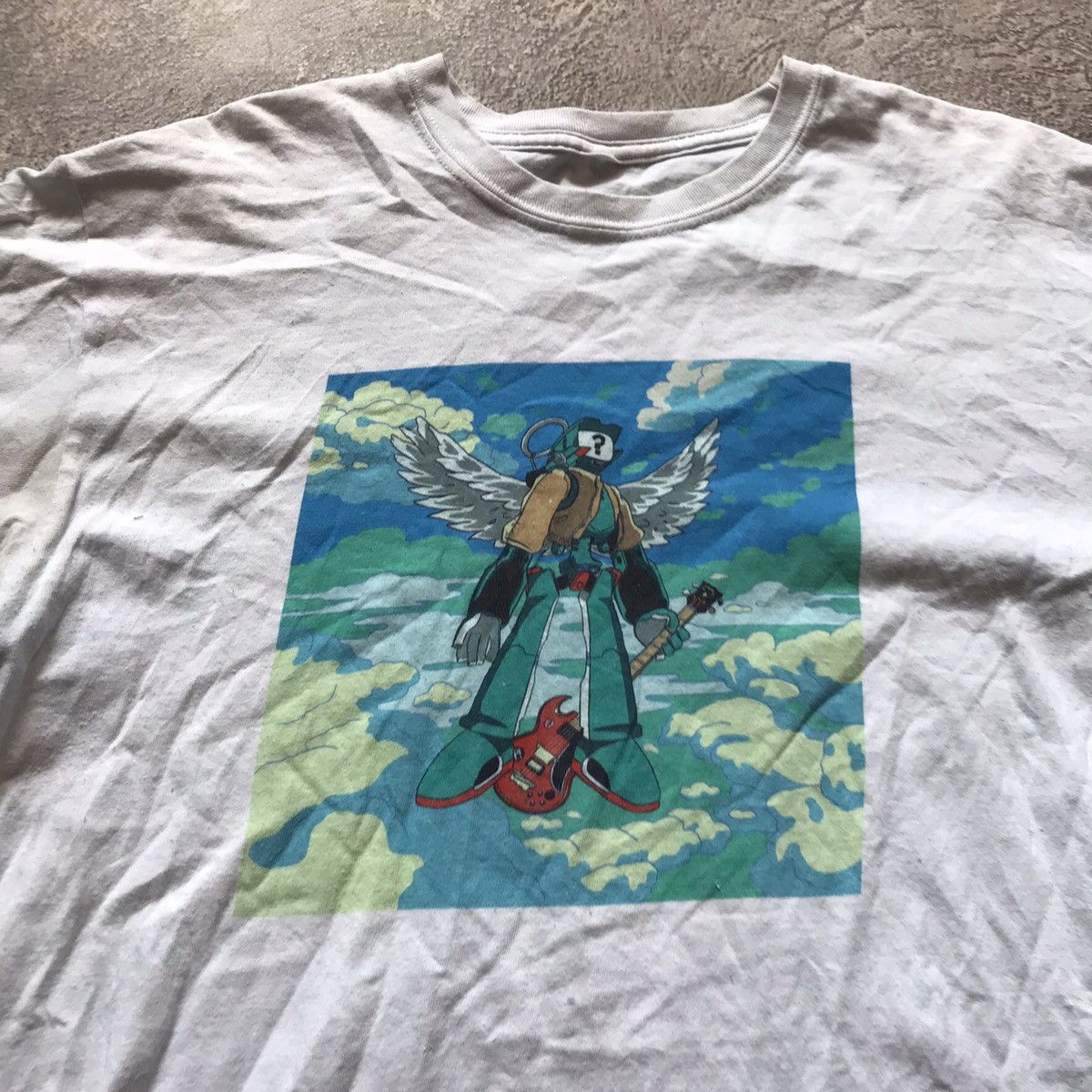 Vintage Vintage Y2K Sun Faded Anime Graphic Tee Streetwear Art Print Size US L / EU 52-54 / 3 - 3 Thumbnail