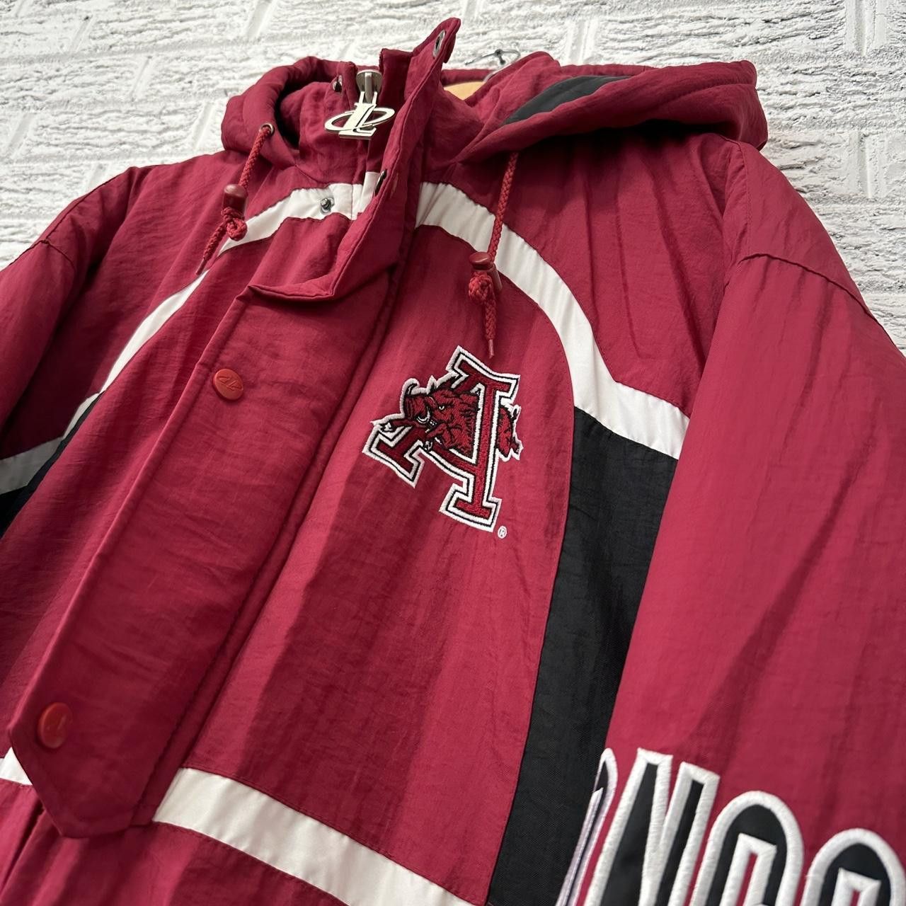 Logo Athletic 90s Logo Athletic Arkansas Razorbacks Starter Jacket XL ...