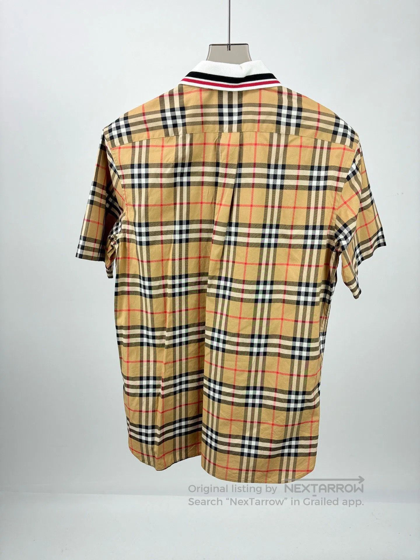 Burberry Burberry Check Double Collar Short. Size US L / EU 52-54 / 3 - 2 Thumbnail