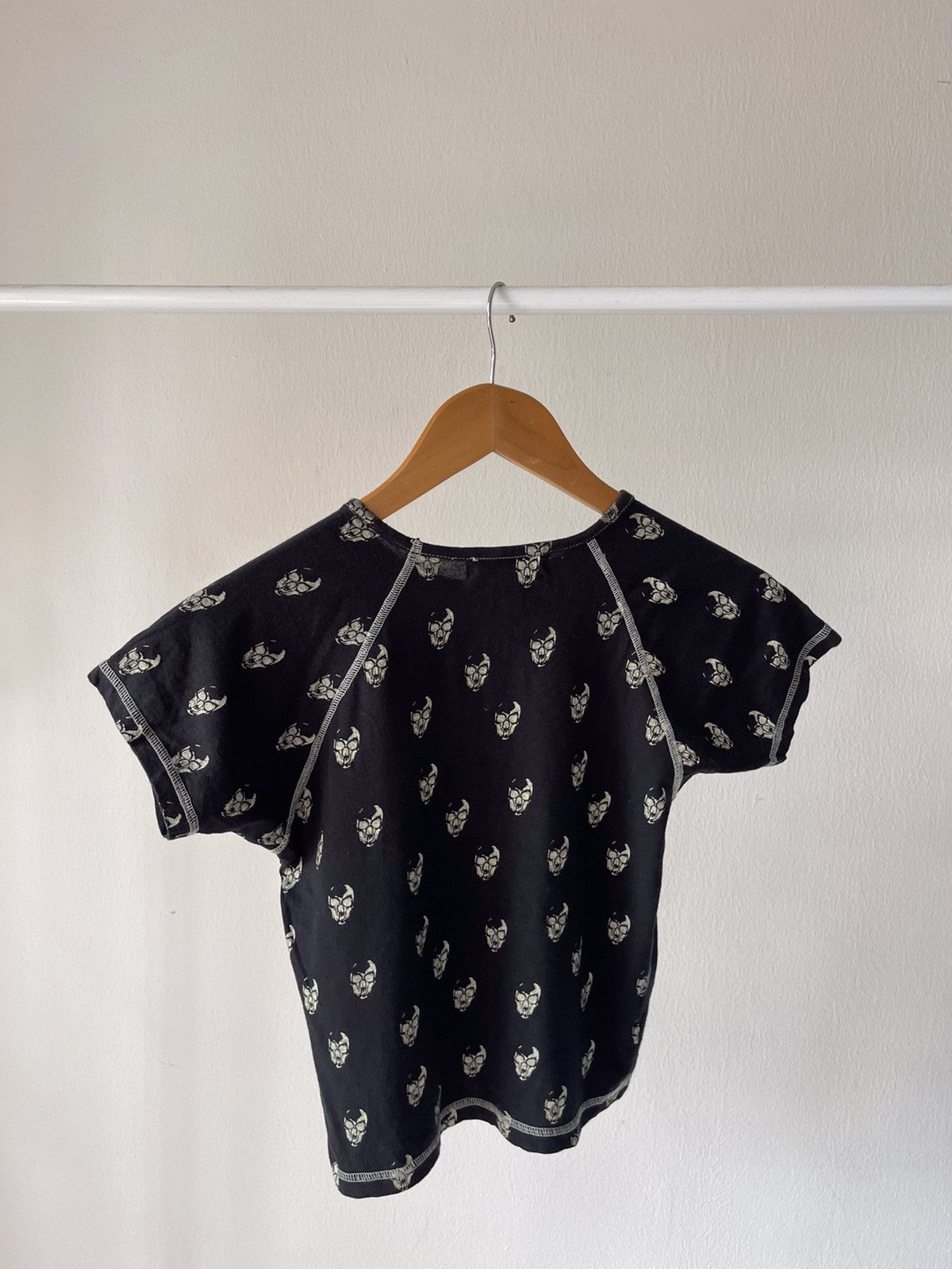 Hysteric Glamour 90s Shin&Company Skull Print Tee Size XXS / US 00 / IT 34 - 5 Thumbnail