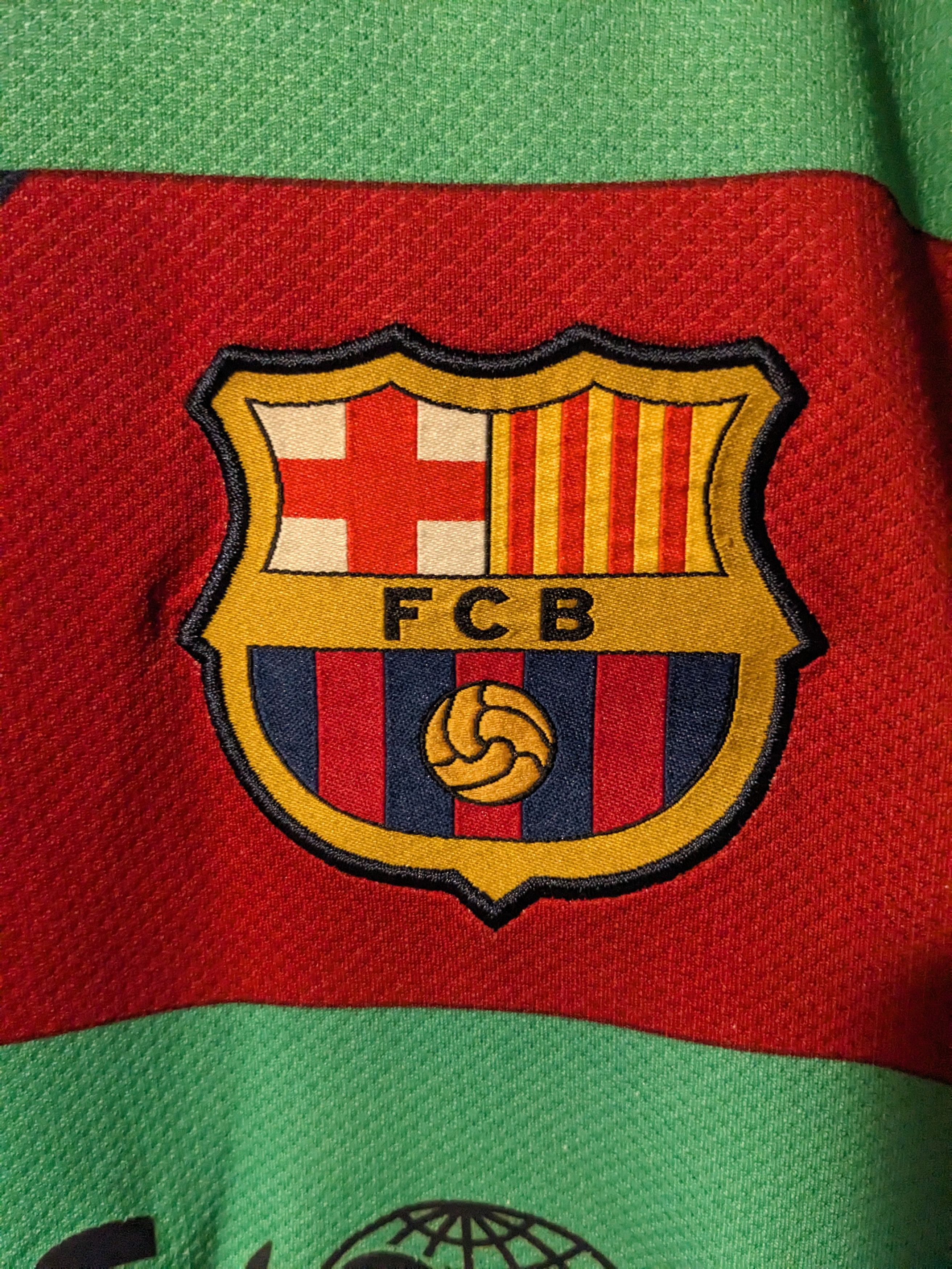 Nike FC Barcelona 2010 / 2011 Nike Jersey Messi Soccer Football Size US L / EU 52-54 / 3 - 3 Thumbnail