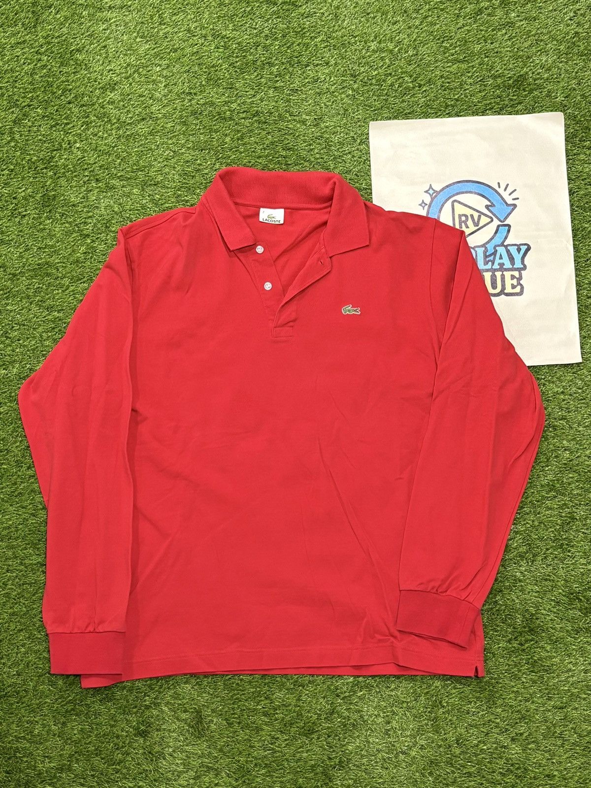 Lacoste LACOSTE LONG SLEEVE POLO SHIRT Size US XL / EU 56 / 4 - 1 Thumbnail