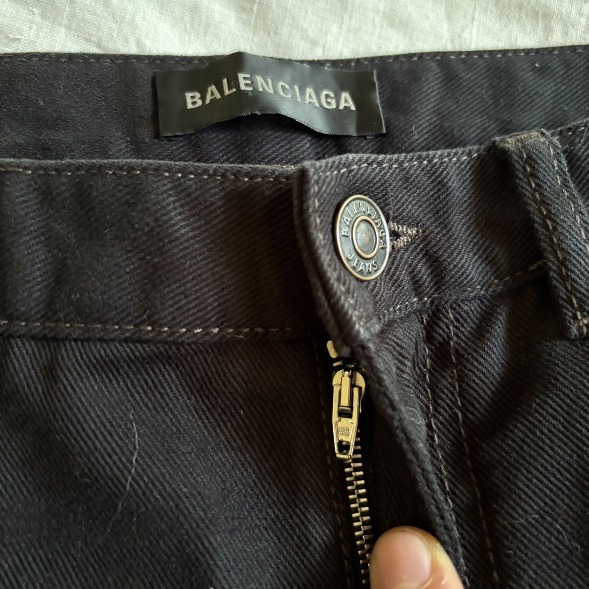 Balenciaga Balenciaga Skinny Stacked Distressed Jeans Size 31 Size US 31 - 3 Thumbnail