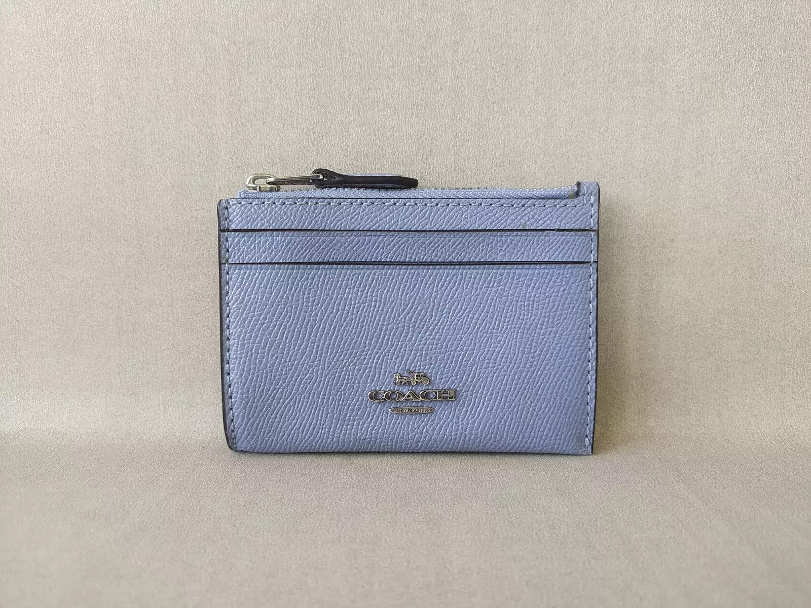Coach Coach Mini Skinny ID zip CardCase cross grain leather T 9141 Size ONE SIZE - 2 Thumbnail