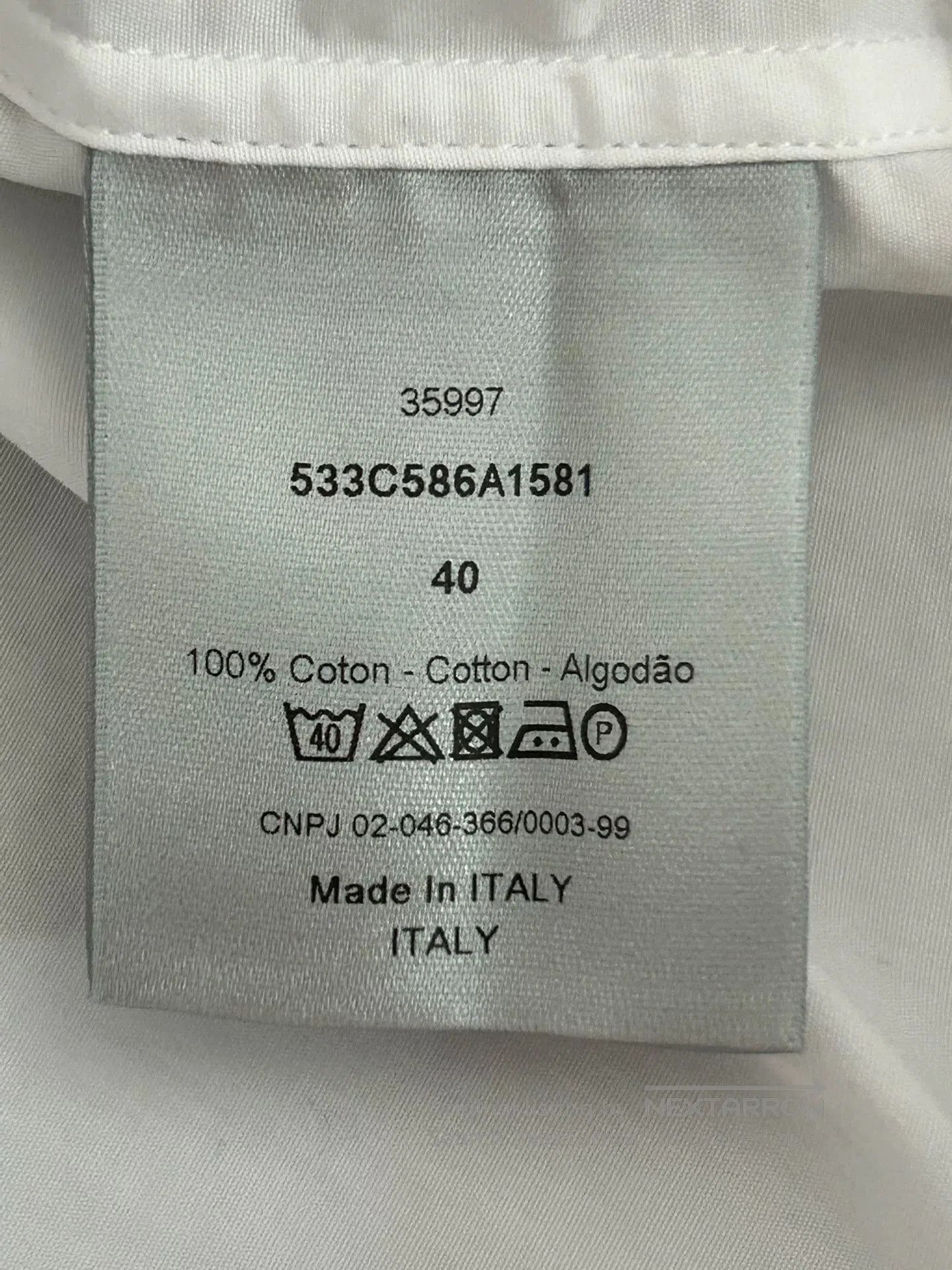 Dior Dior Homme Contrast Collar Shirt. Size US M / EU 48-50 / 2 - 8 Thumbnail