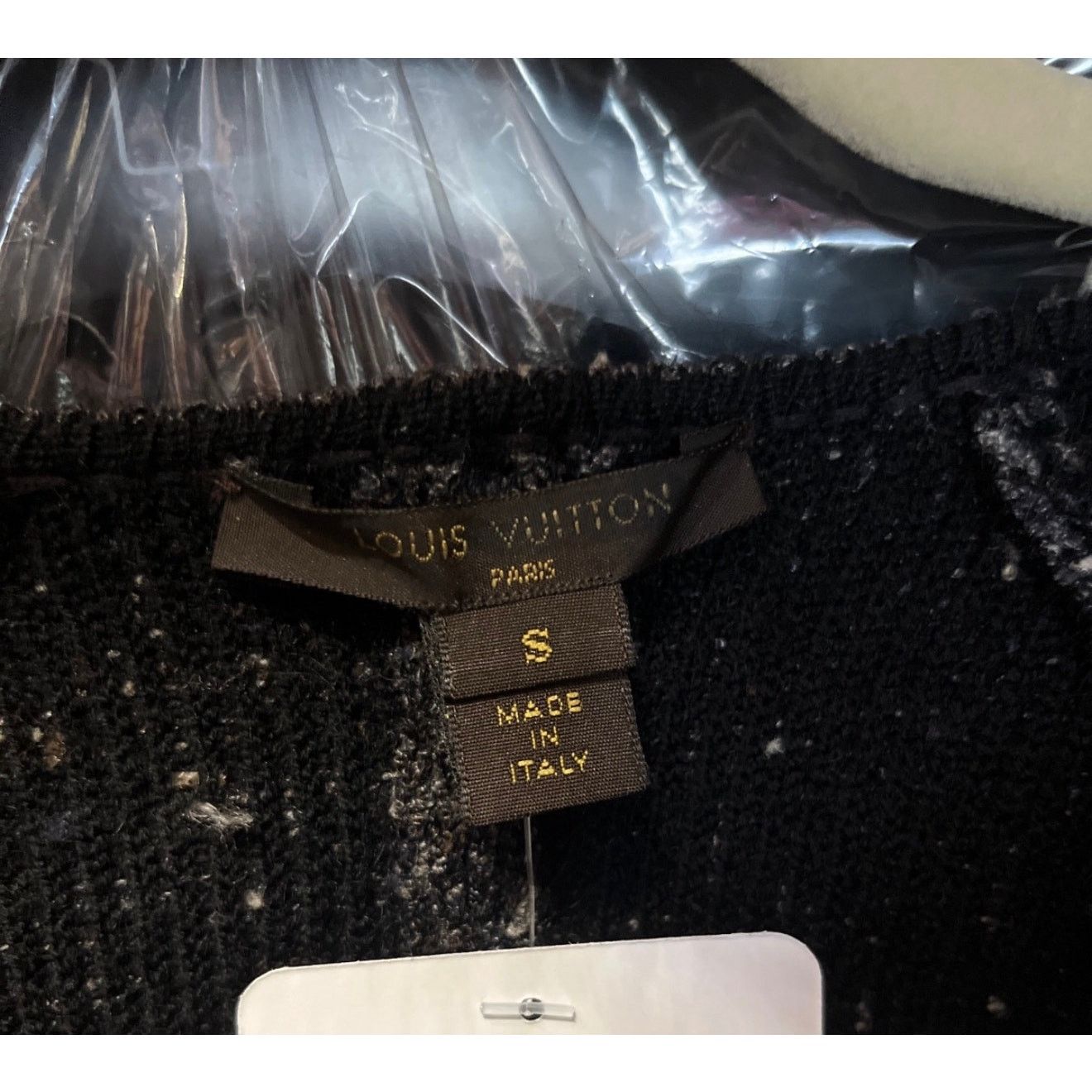 Louis Vuitton NWOT Louis Vuitton Brown Zip-Up Cardigan Jacket, Size S Size S / US 4 / IT 40 - 5 Thumbnail