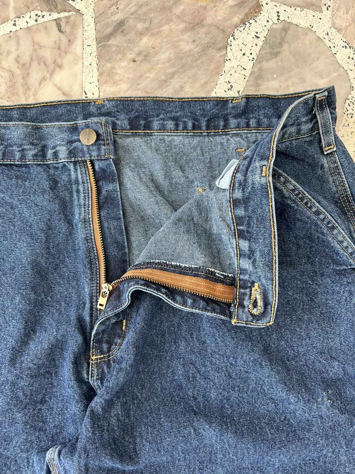 Carhartt Carrhart carpenter denim blue japan Size US 40 / EU 56 - 7 Thumbnail
