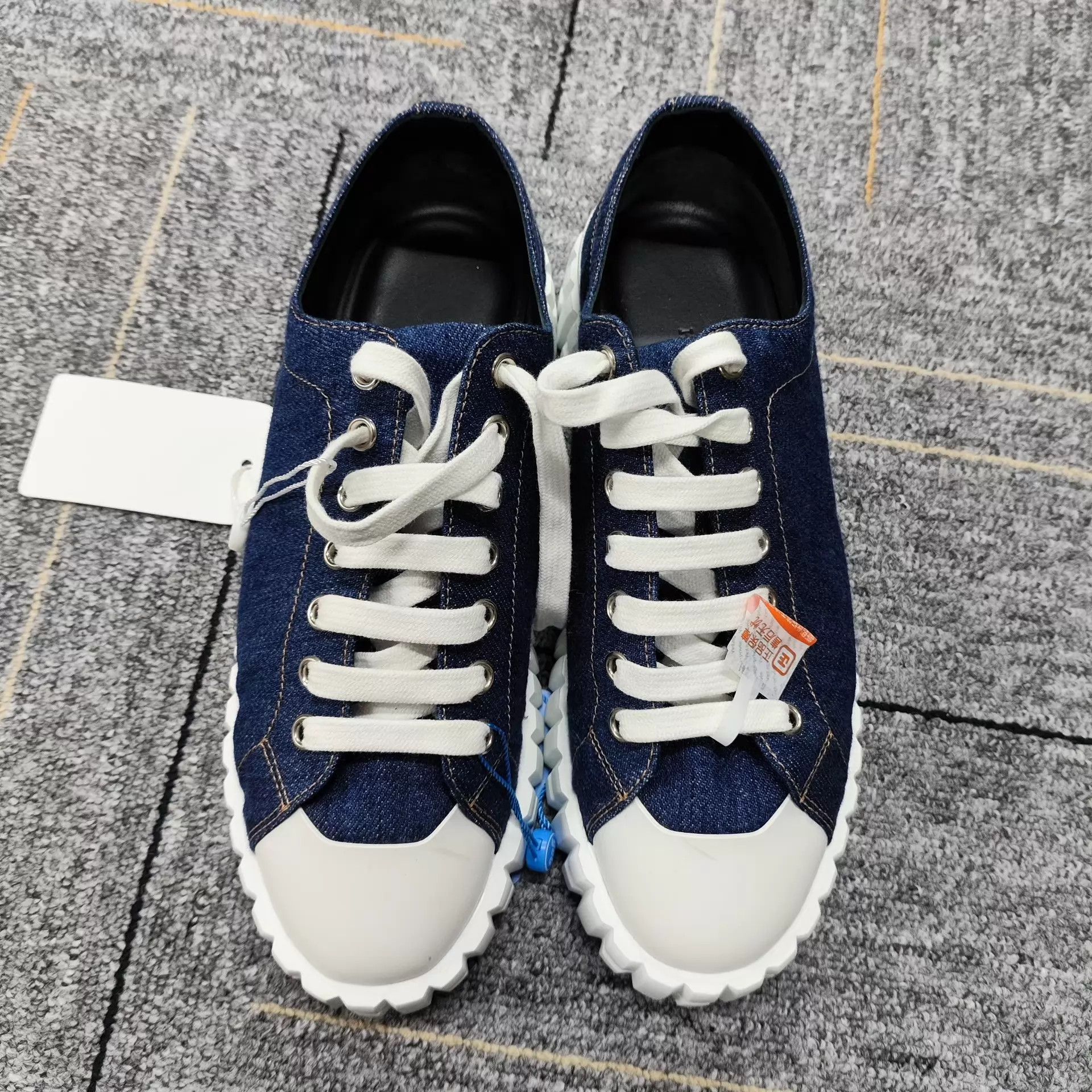 Hermes Hermès Denim Cookie Sneaker 36 Size US 5.5 / IT 35.5 - 2 Thumbnail