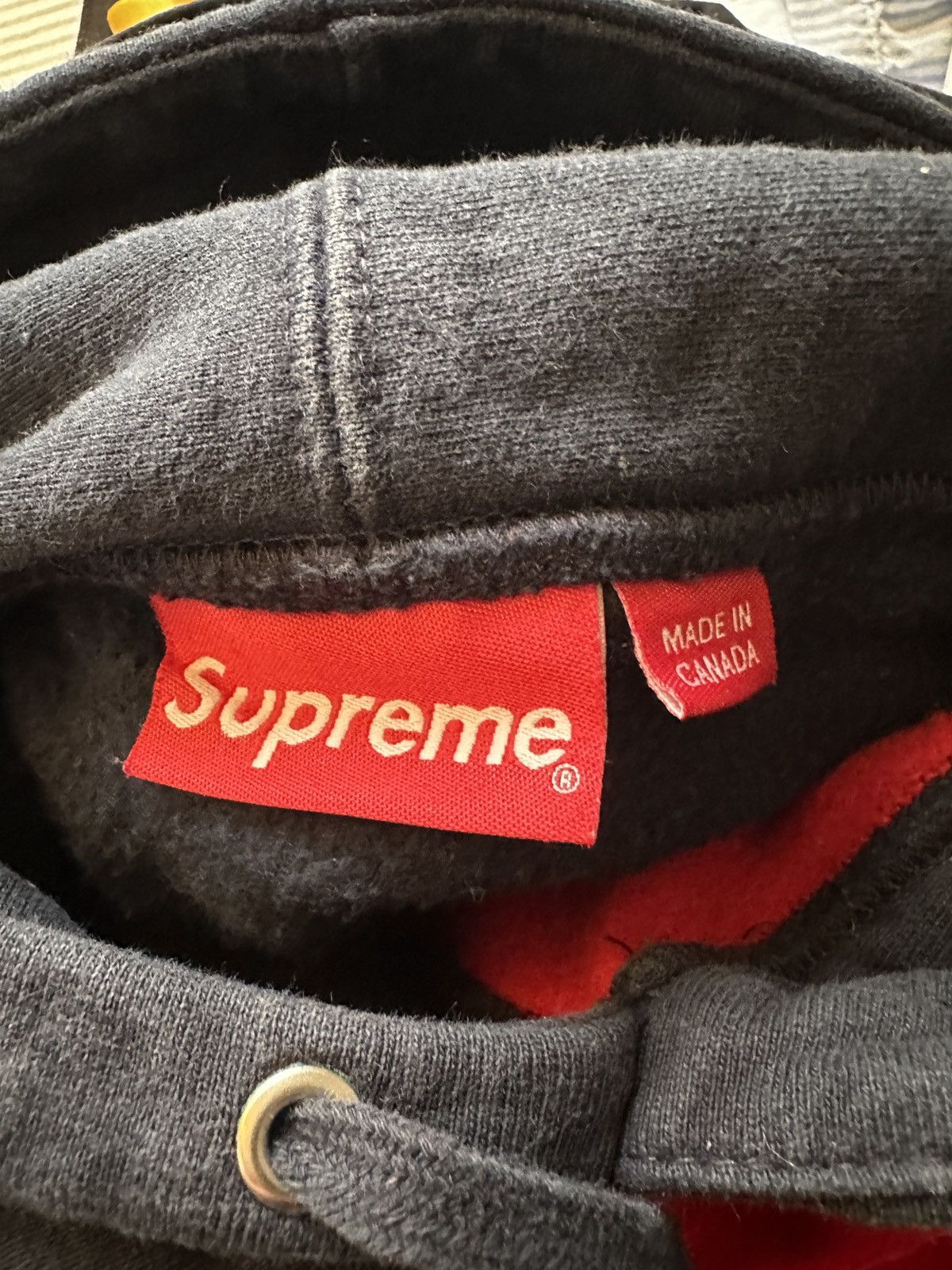 Supreme Supreme Split Old English Hooded Sweatshirt Size US S / EU 44-46 / 1 - 4 Thumbnail