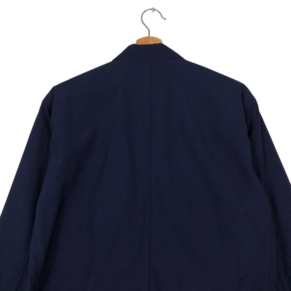 Issey Miyake 🔥Cropped Bomber Jacket Buttonless Double Breast Plantation Size US M / EU 48-50 / 2 - 9 Thumbnail