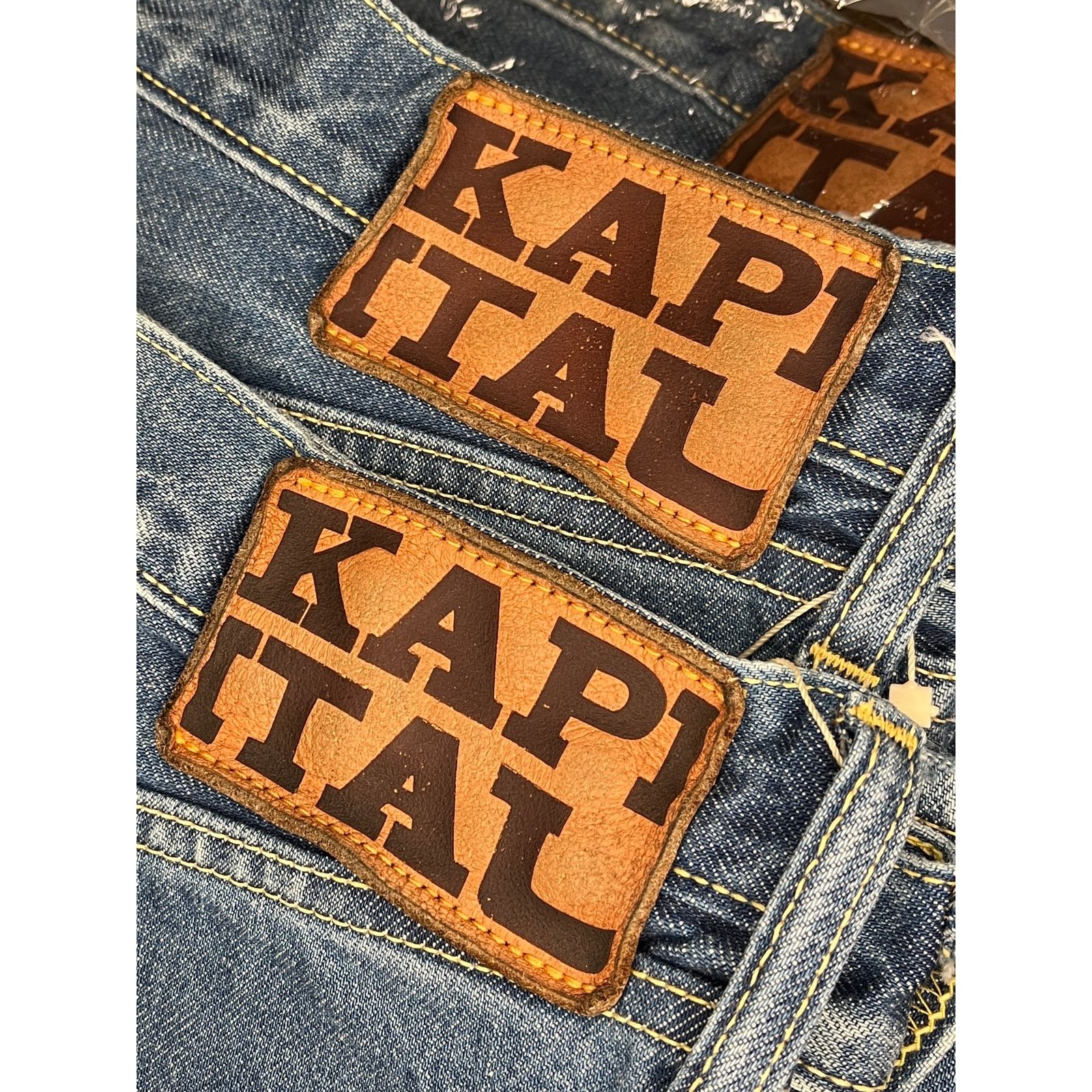 Kapital Kapital 14oz Denim 5P Monkey CISCO Size 32 Size US 32 / EU 48 - 7 Thumbnail