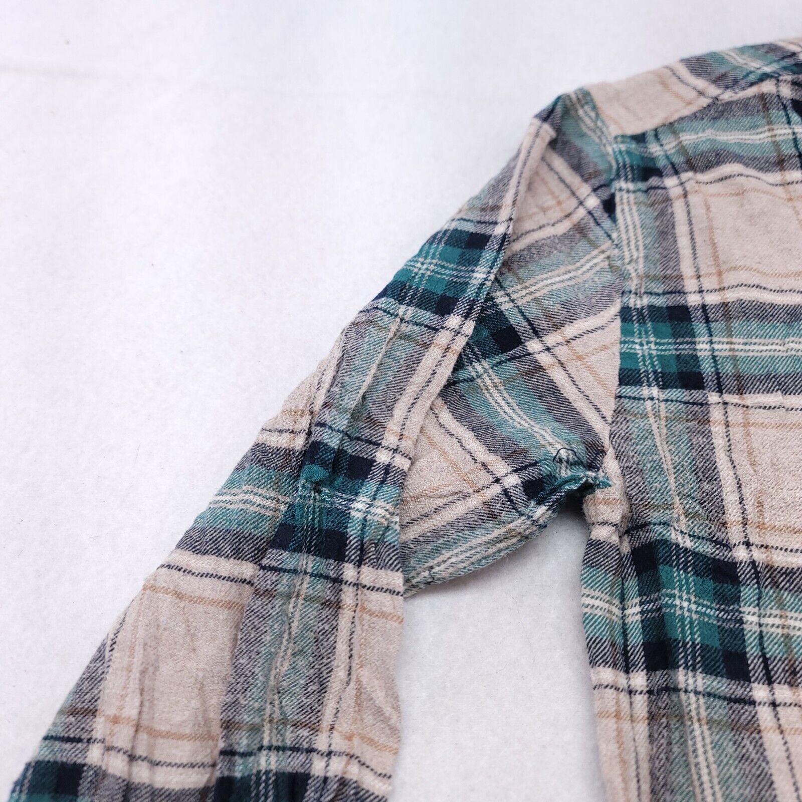 Croft & Barrow Croft & Barrow Tartan Flannel Shirt Mens Size Small Green Size US S / EU 44-46 / 1 - 3 Thumbnail