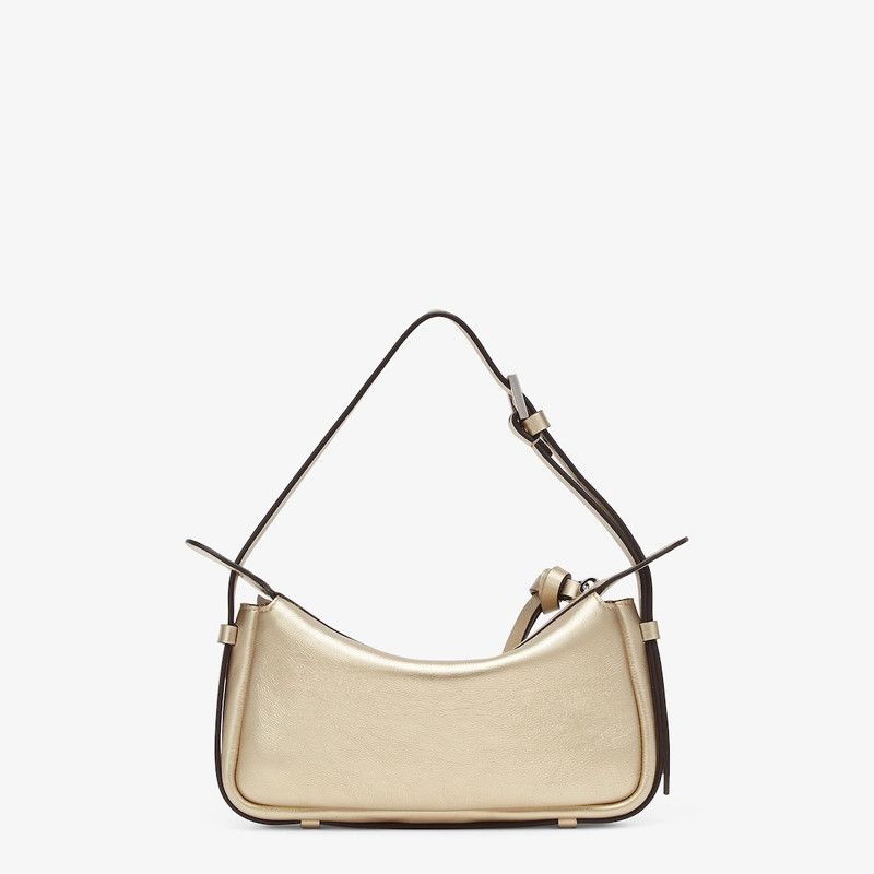 Fendi o1s1wg111125 Size: OS/ Simple Fendi Mini in Golden Size ONE SIZE - 2 Thumbnail
