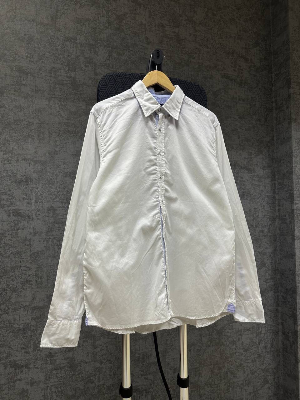 Hackett × Vintage Vintage Hackett London White Mens Shirt Size US XL / EU 56 / 4 - 5 Thumbnail