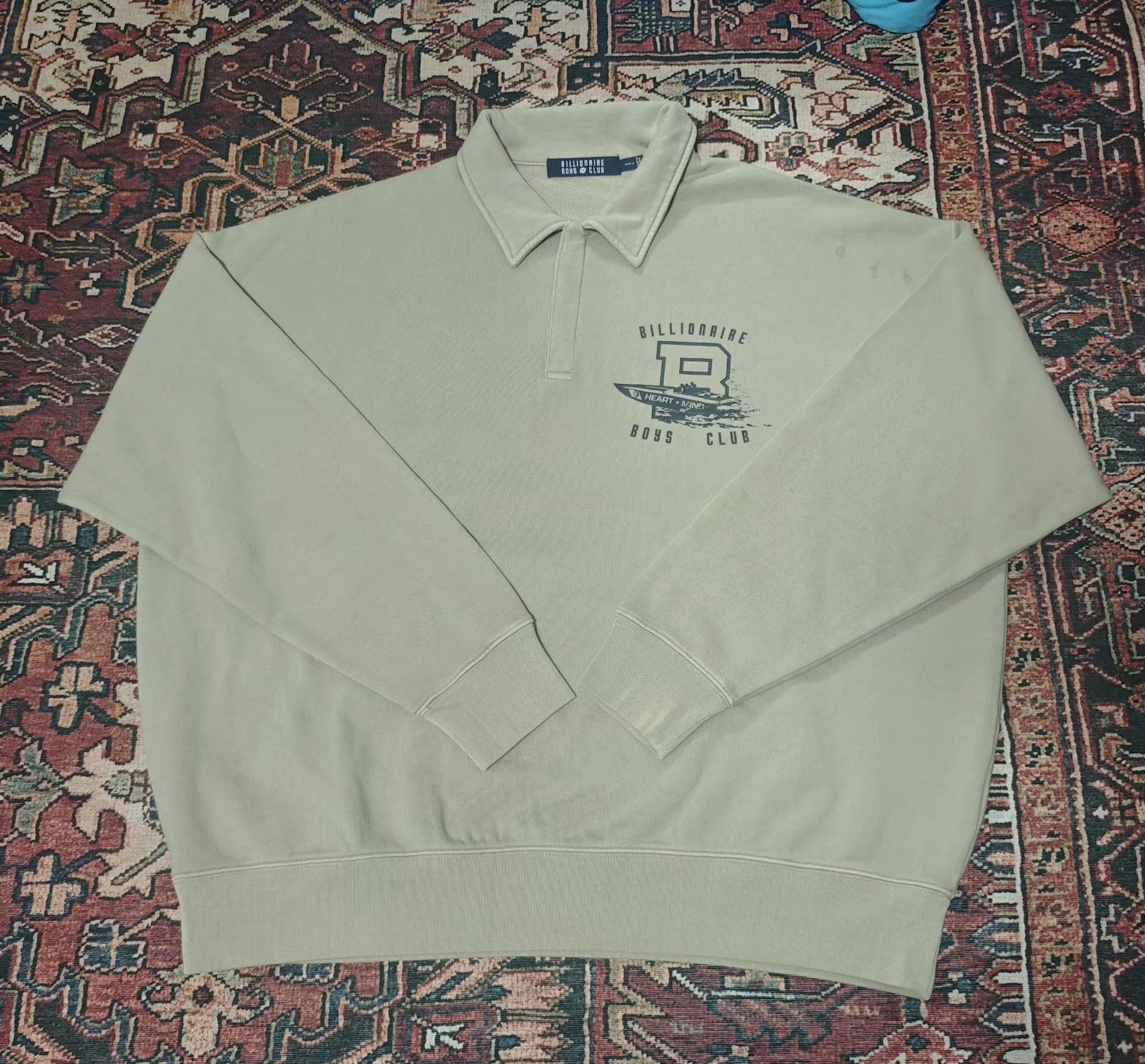 Billionaire Boys Club BILLIONAIRE BOYS CLUB New Model Hoodie with Collar Size US XXL / EU 58 / 5 - 1 Thumbnail