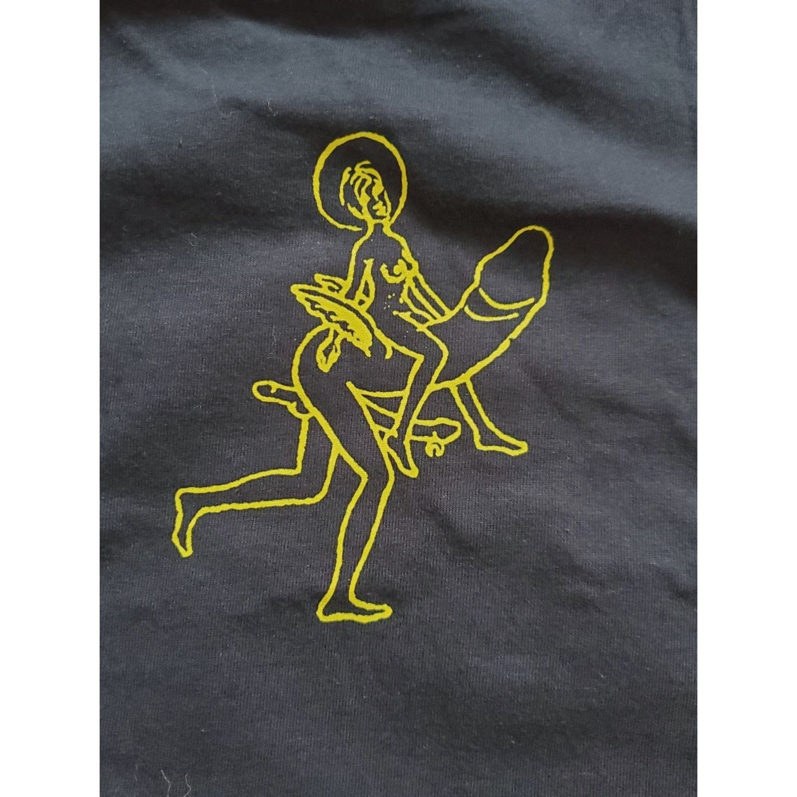 Supreme Supreme Mens Dicks Tee Black Tshirt Cotton M Tags Size US M / EU 48-50 / 2 - 11 Thumbnail