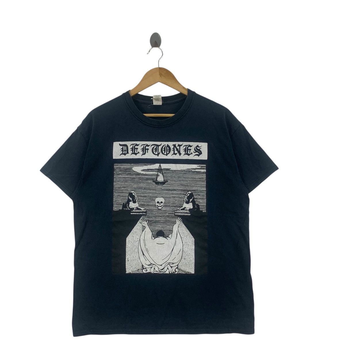 Band Tees Vintage Y2K DEFTONES CEREMONY Sphinx Metal Band Tour Tee Size US L / EU 52-54 / 3 - 3 Thumbnail