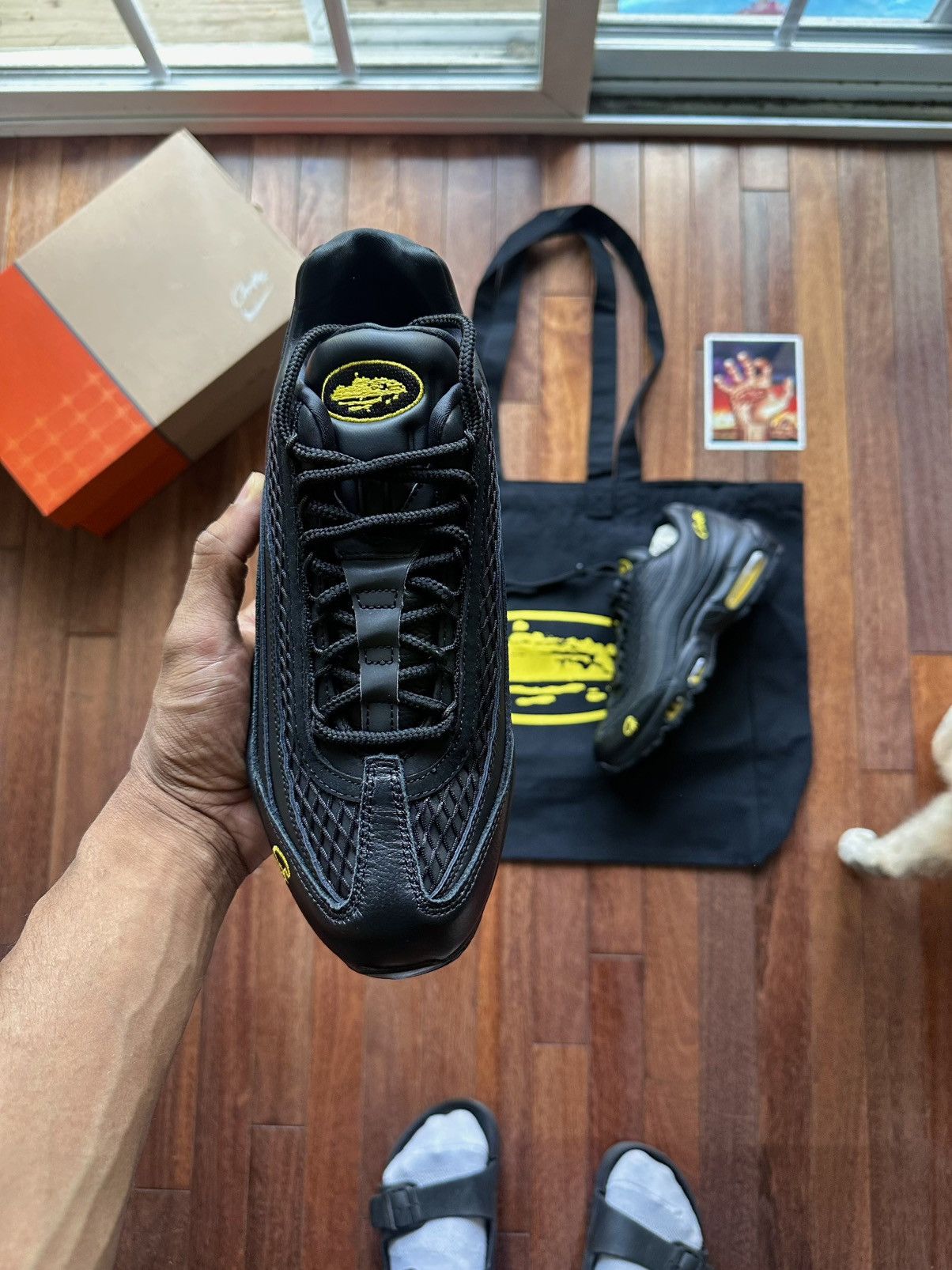 Corteiz × Nike Corteiz CRTZ X NIKE AIR MAX HONEY BLACKS - size 12 Size US 12 / EU 45 - 4 Thumbnail