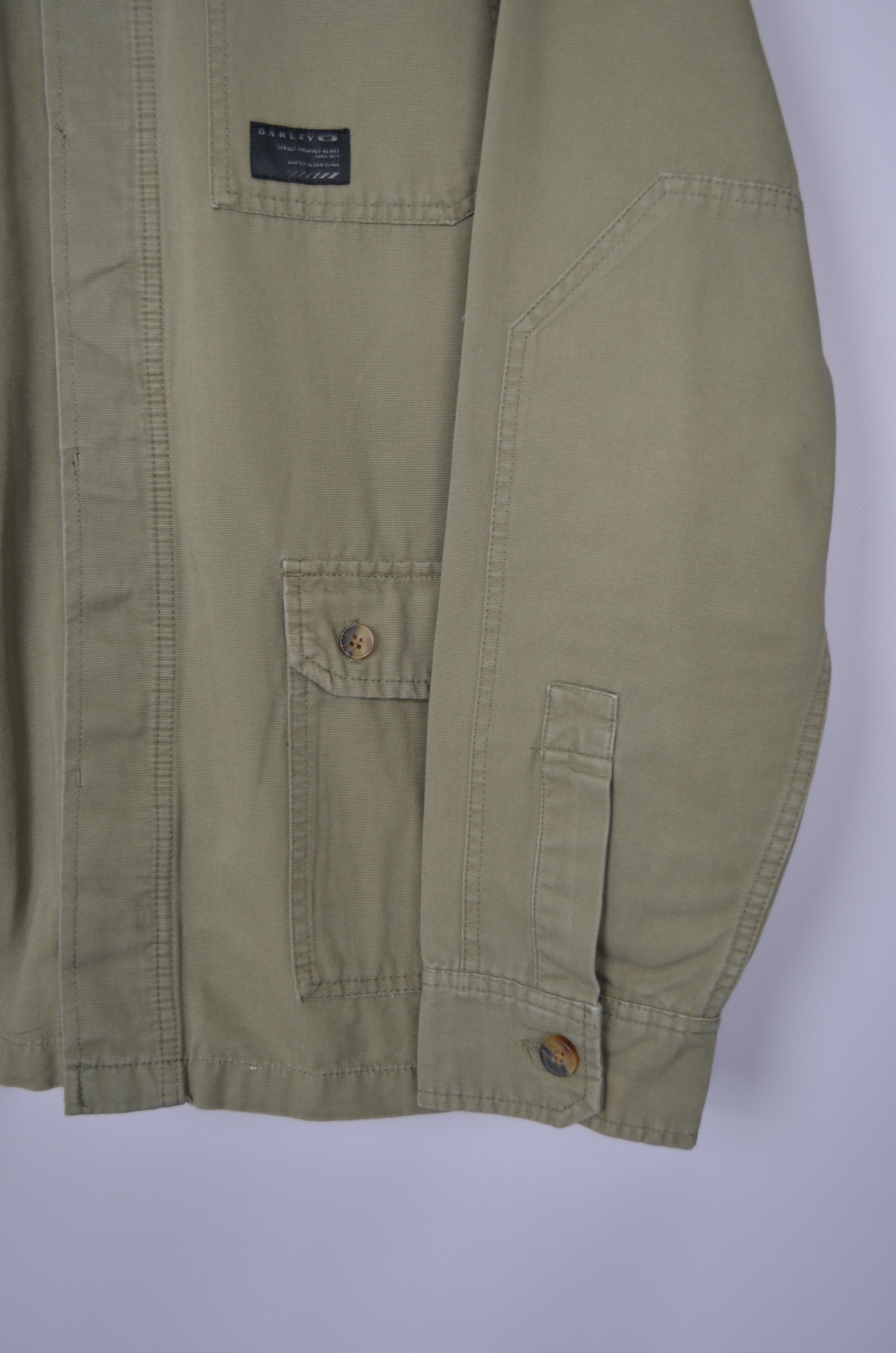 Oakley × Vintage Oakley The Dawn Khaki Olive Jacket Chore Coat Size XL Size US XL / EU 56 / 4 - 6 Thumbnail