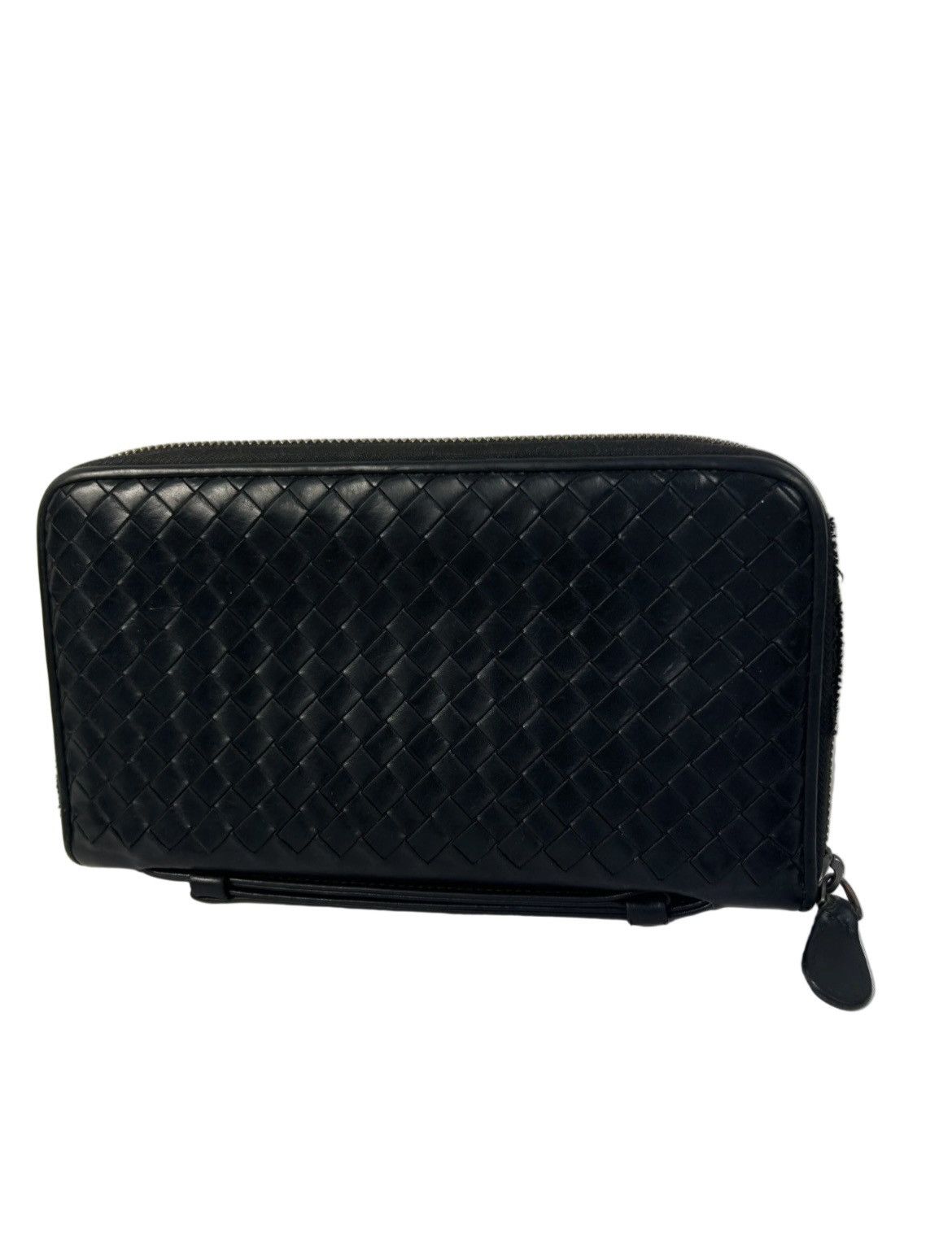 Bottega Veneta Bottega Veneta Black Leather Zippy Wallet - Clutch Size ONE SIZE - 2 Thumbnail